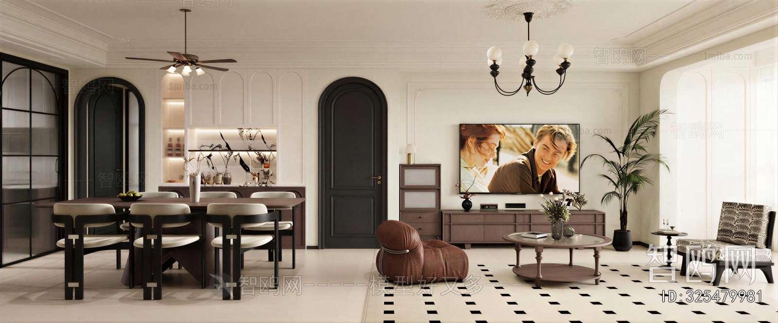 French Style A Living Room