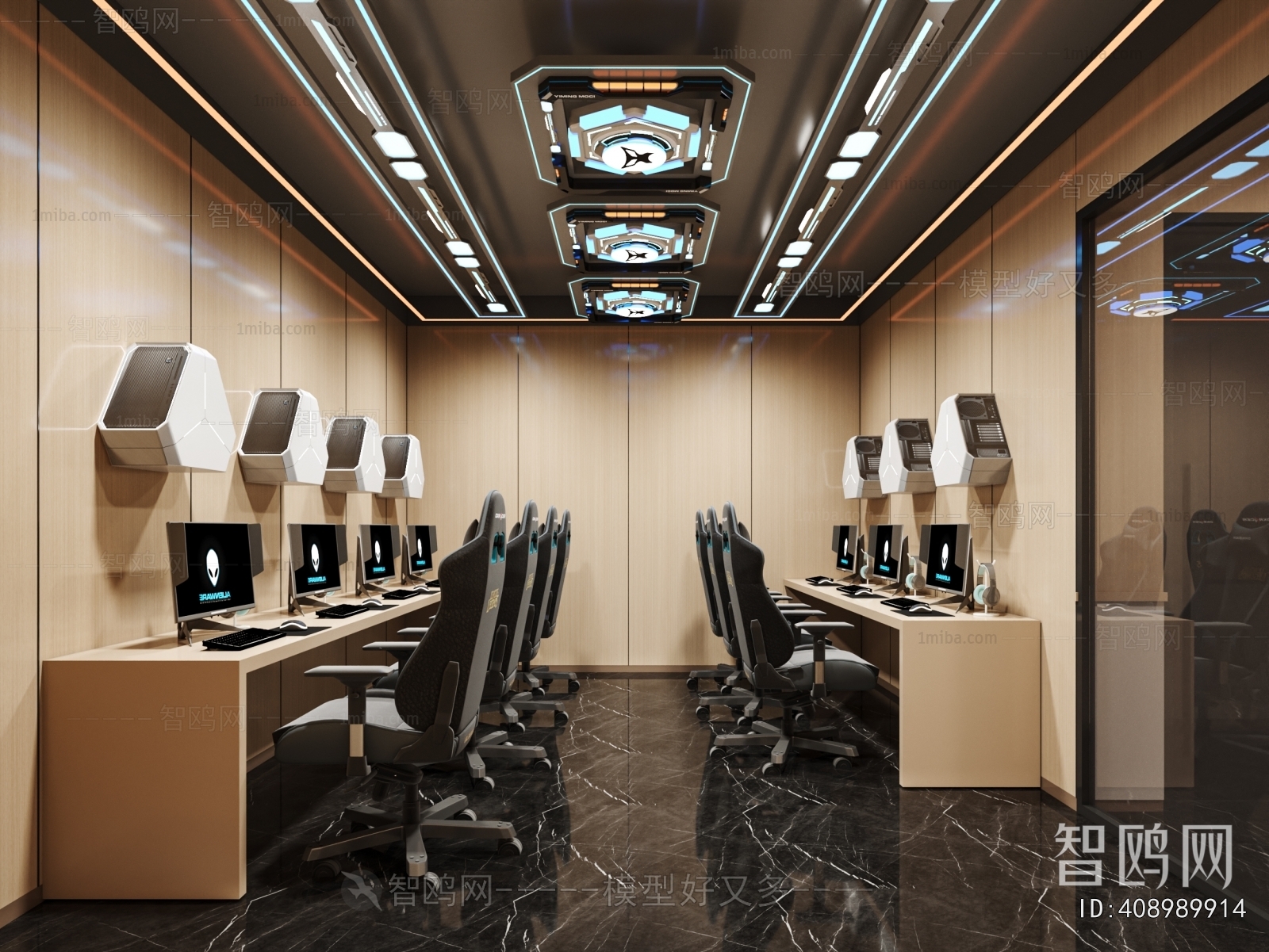 Modern Internet Cafe