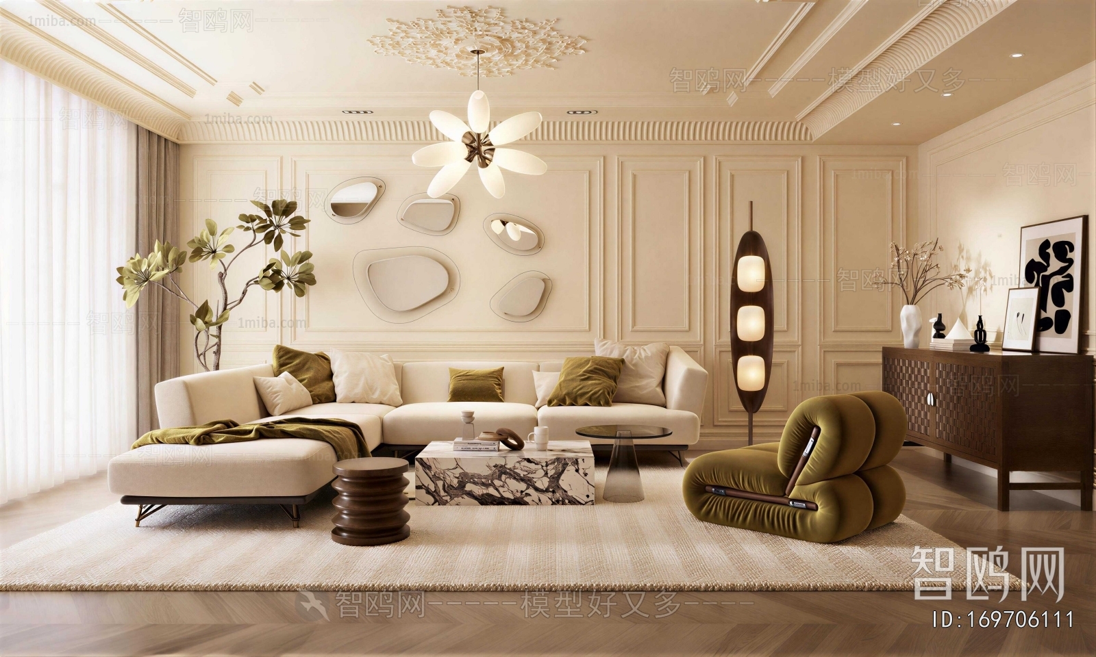 French Style A Living Room