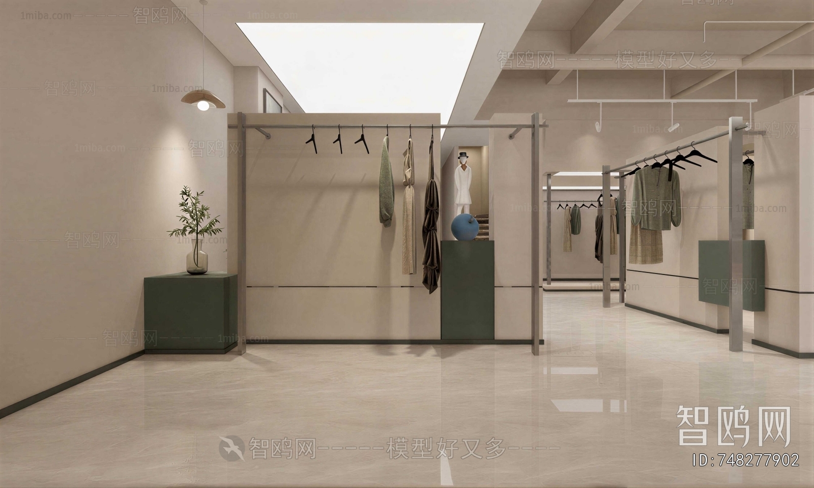 Modern Clothing Store