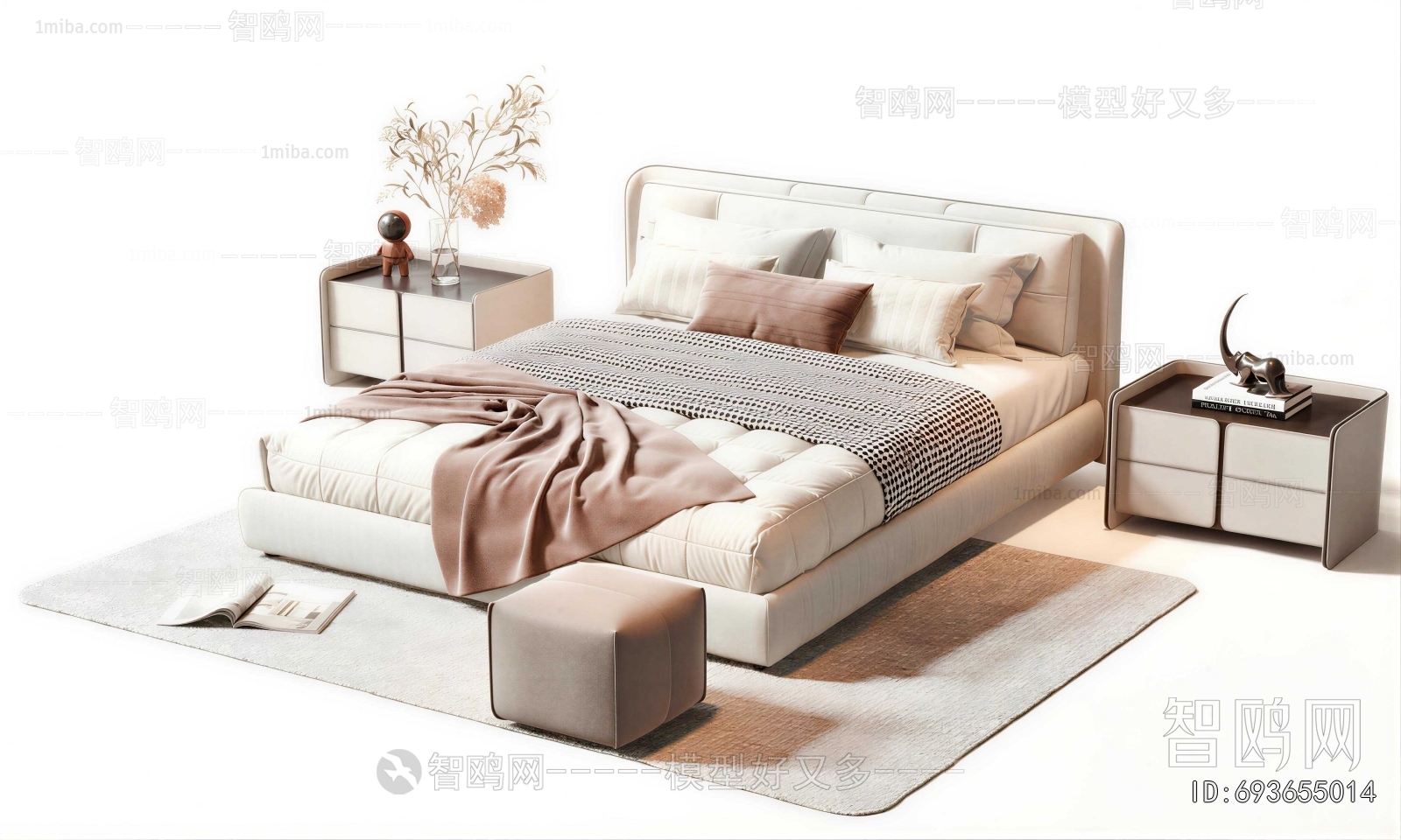 Modern Double Bed