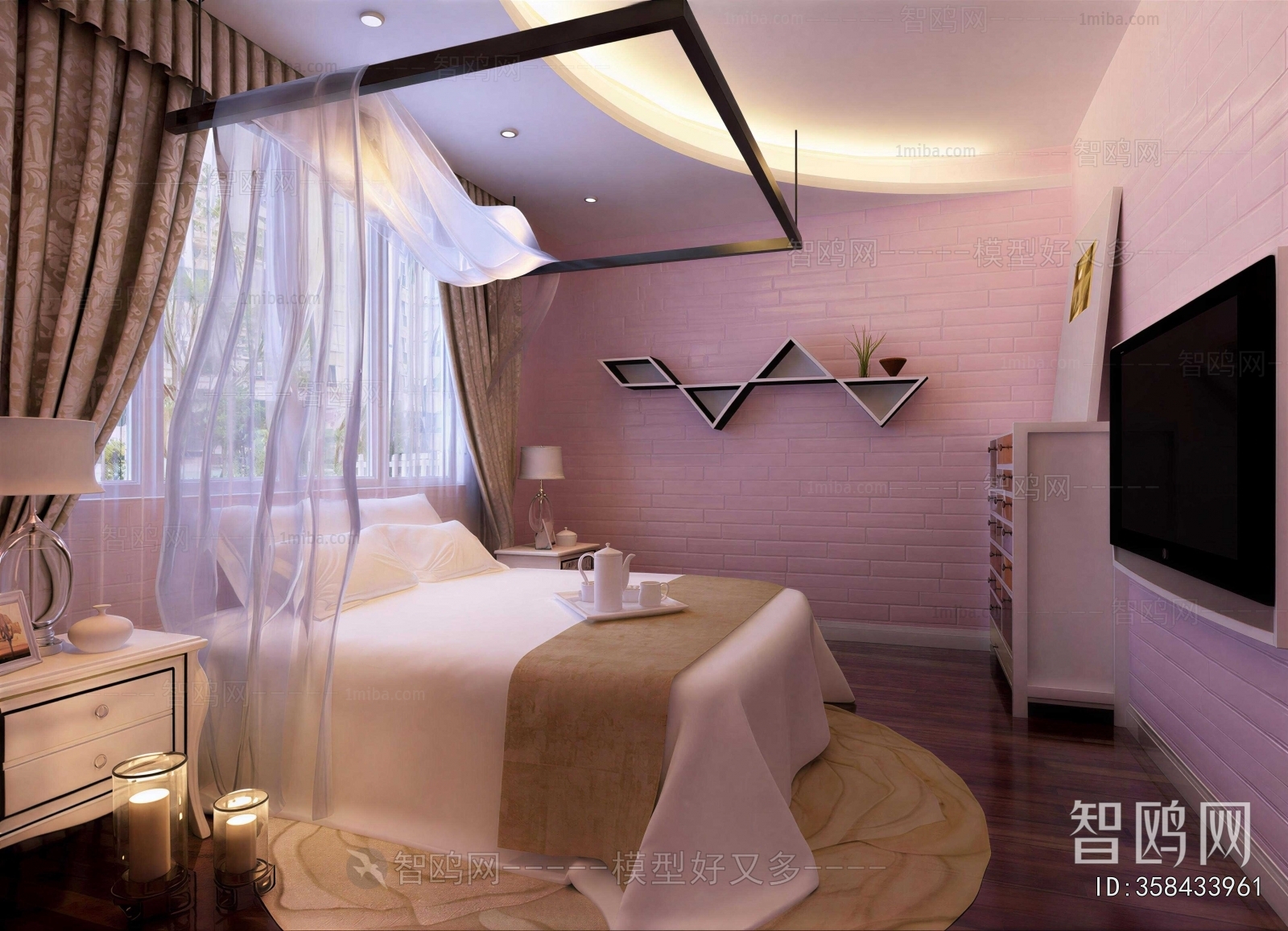 American Style Bedroom