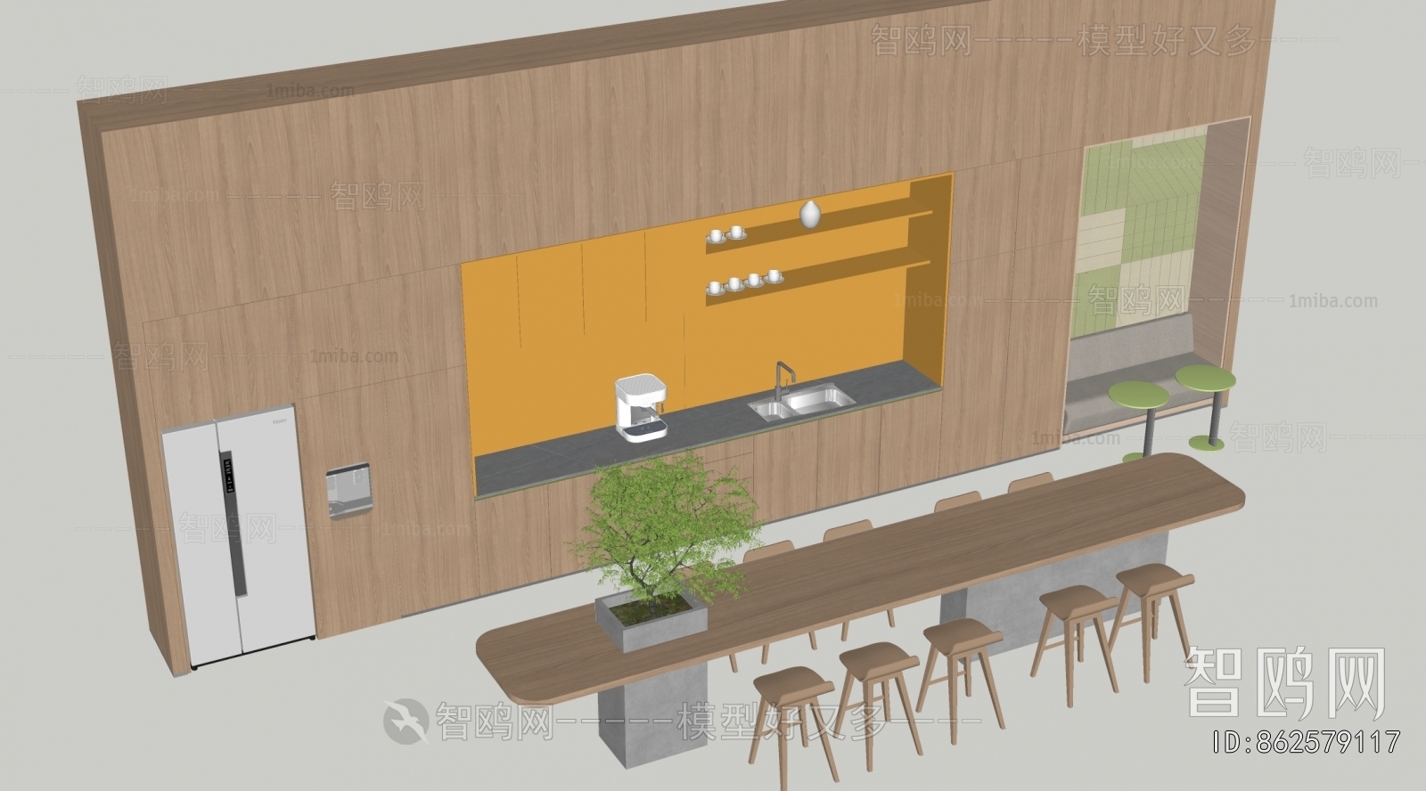 Modern Counter Bar