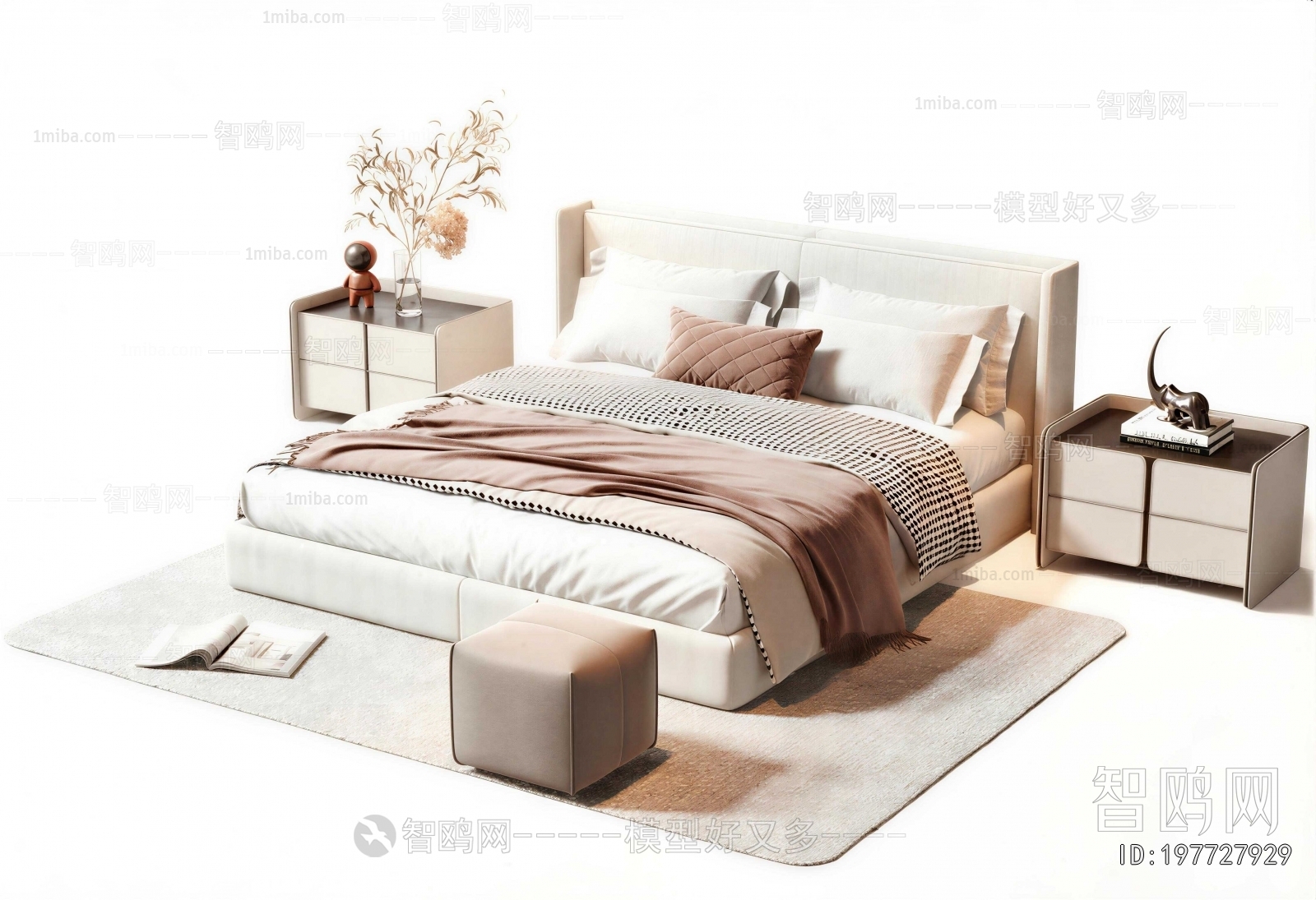 Modern Double Bed