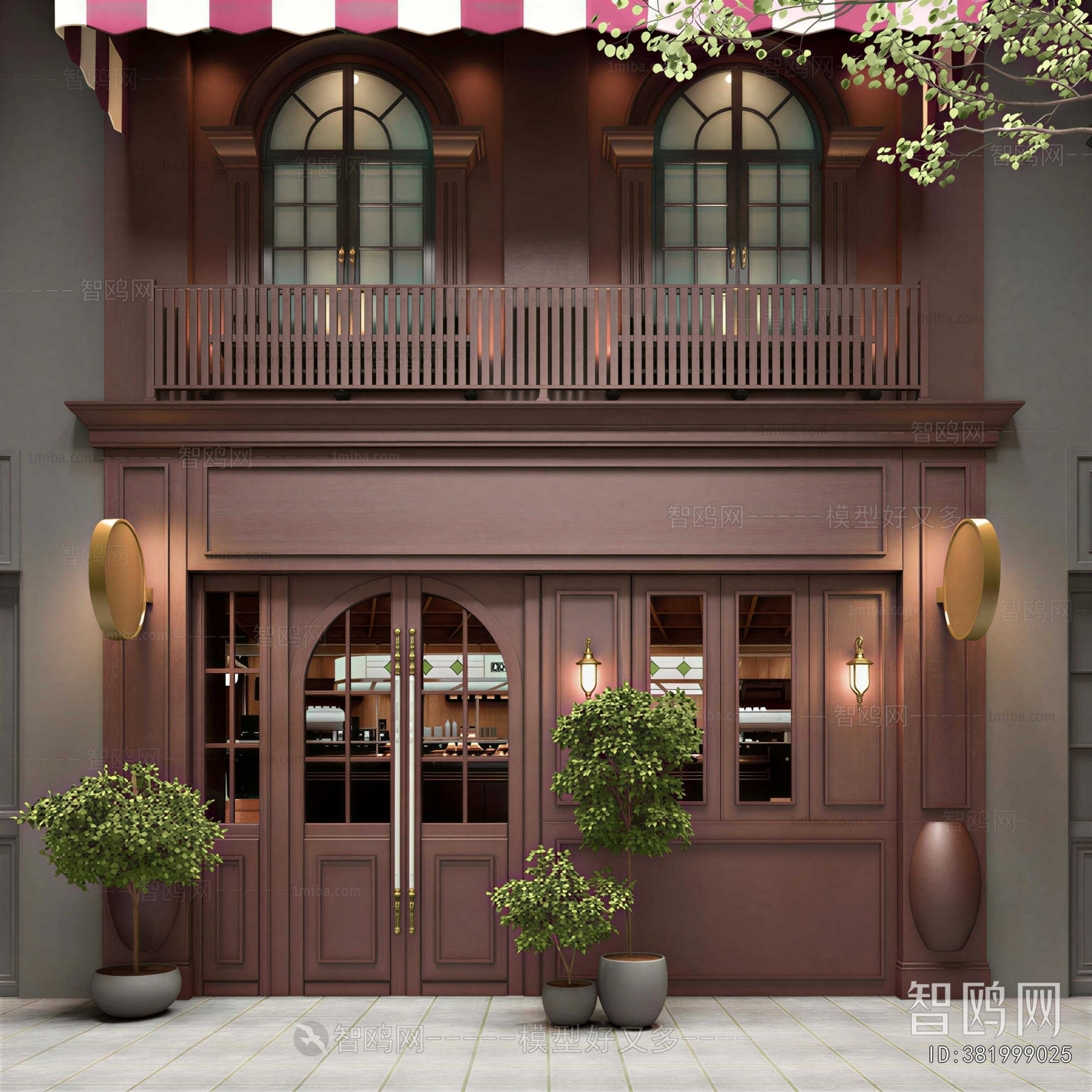 French Style Facade Element