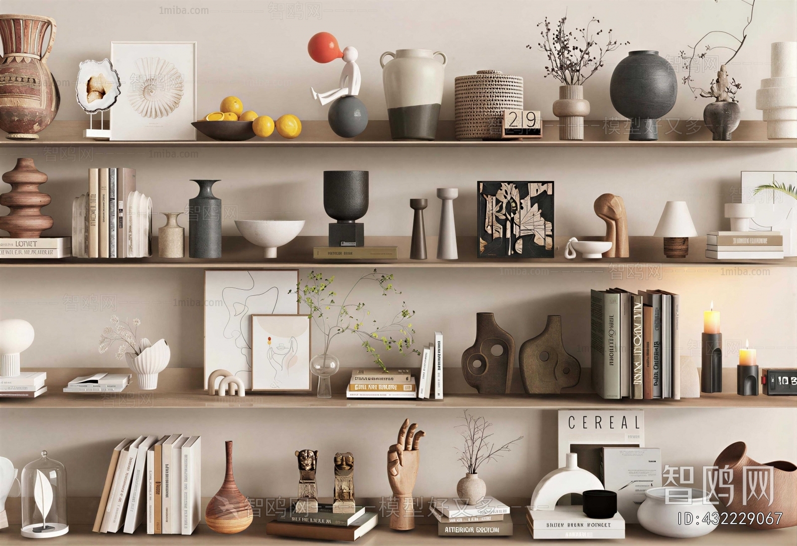Wabi-sabi Style Decorative Set
