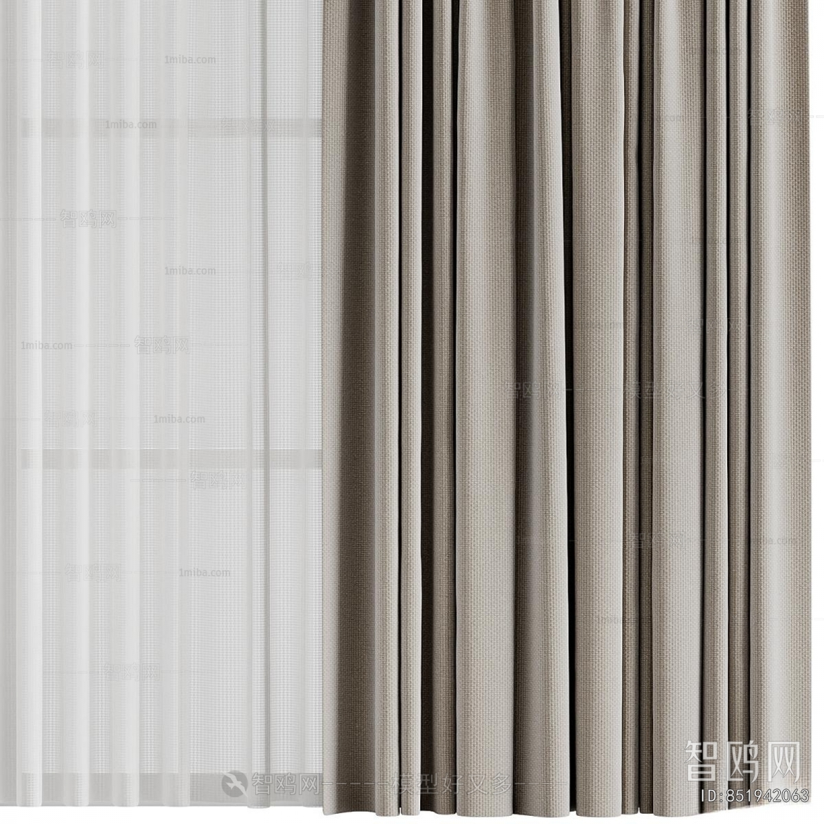 Modern The Curtain