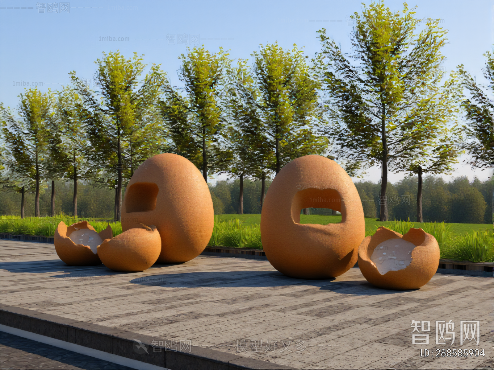 Modern Sculpture Sketch