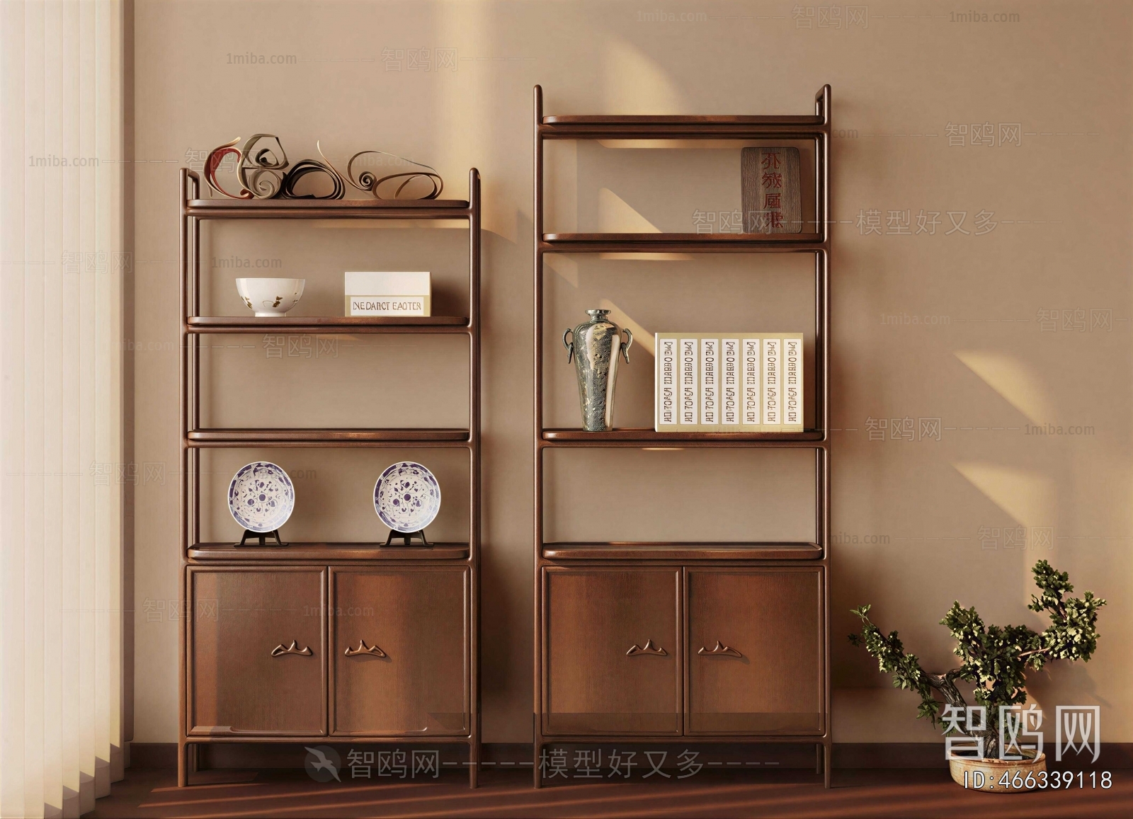 New Chinese Style Shelving
