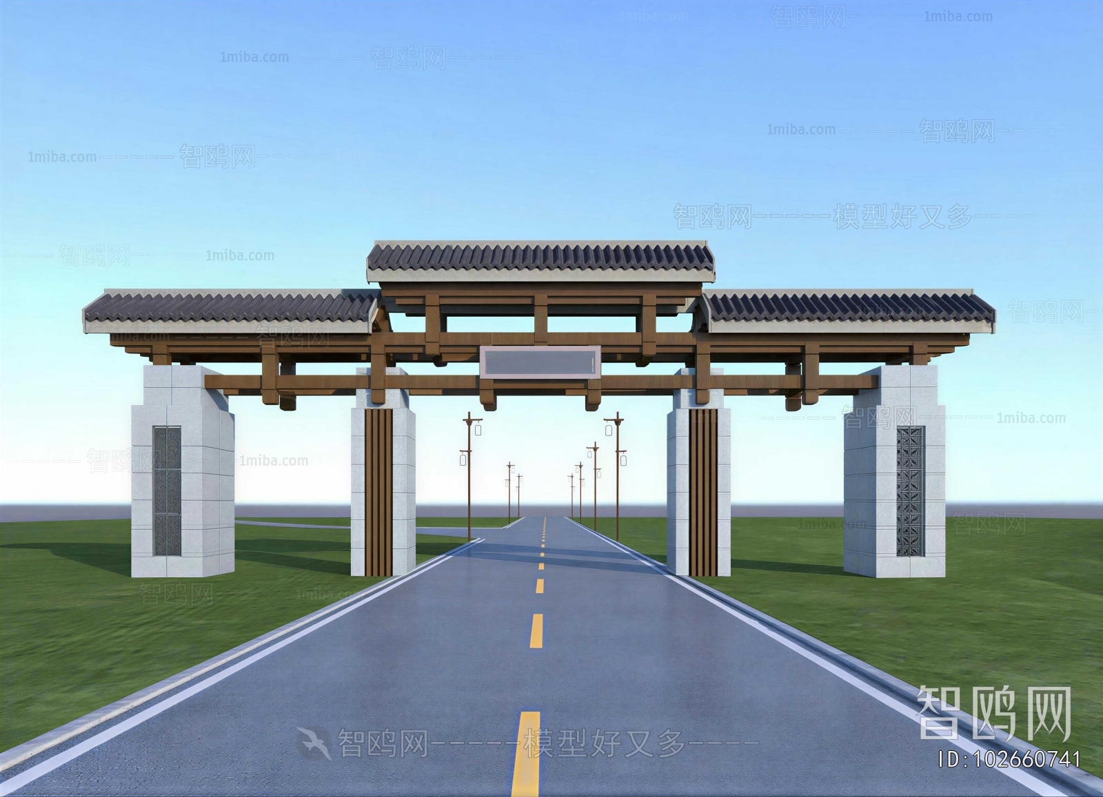 New Chinese Style Building Component