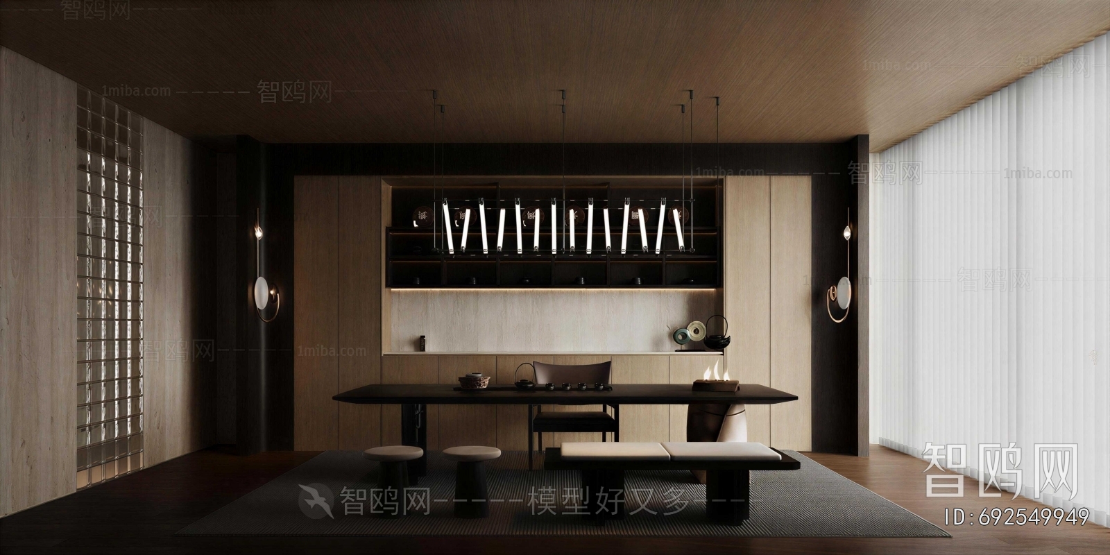 Wabi-sabi Style Tea House