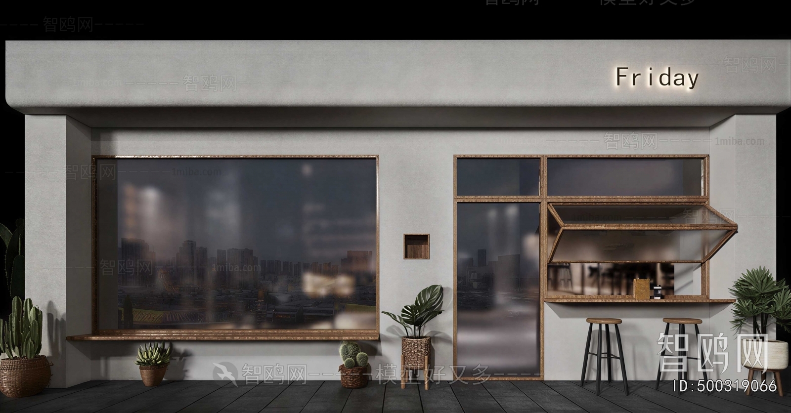 Modern Facade Element
