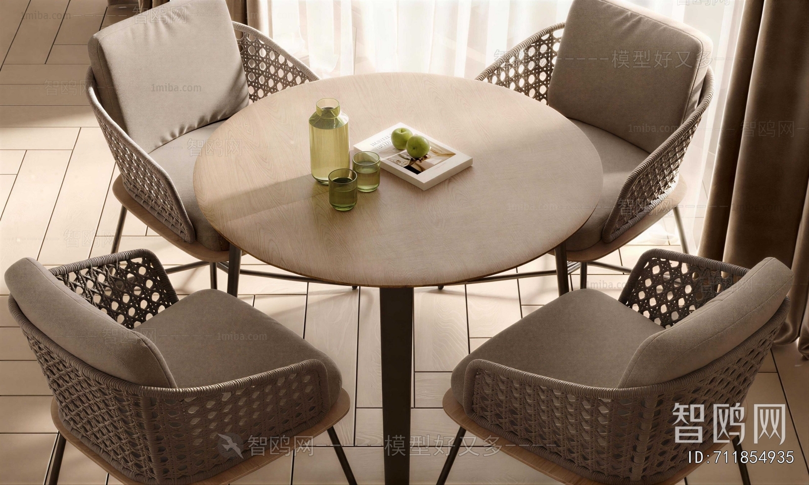 Wabi-sabi Style Outdoor Tables And Chairs