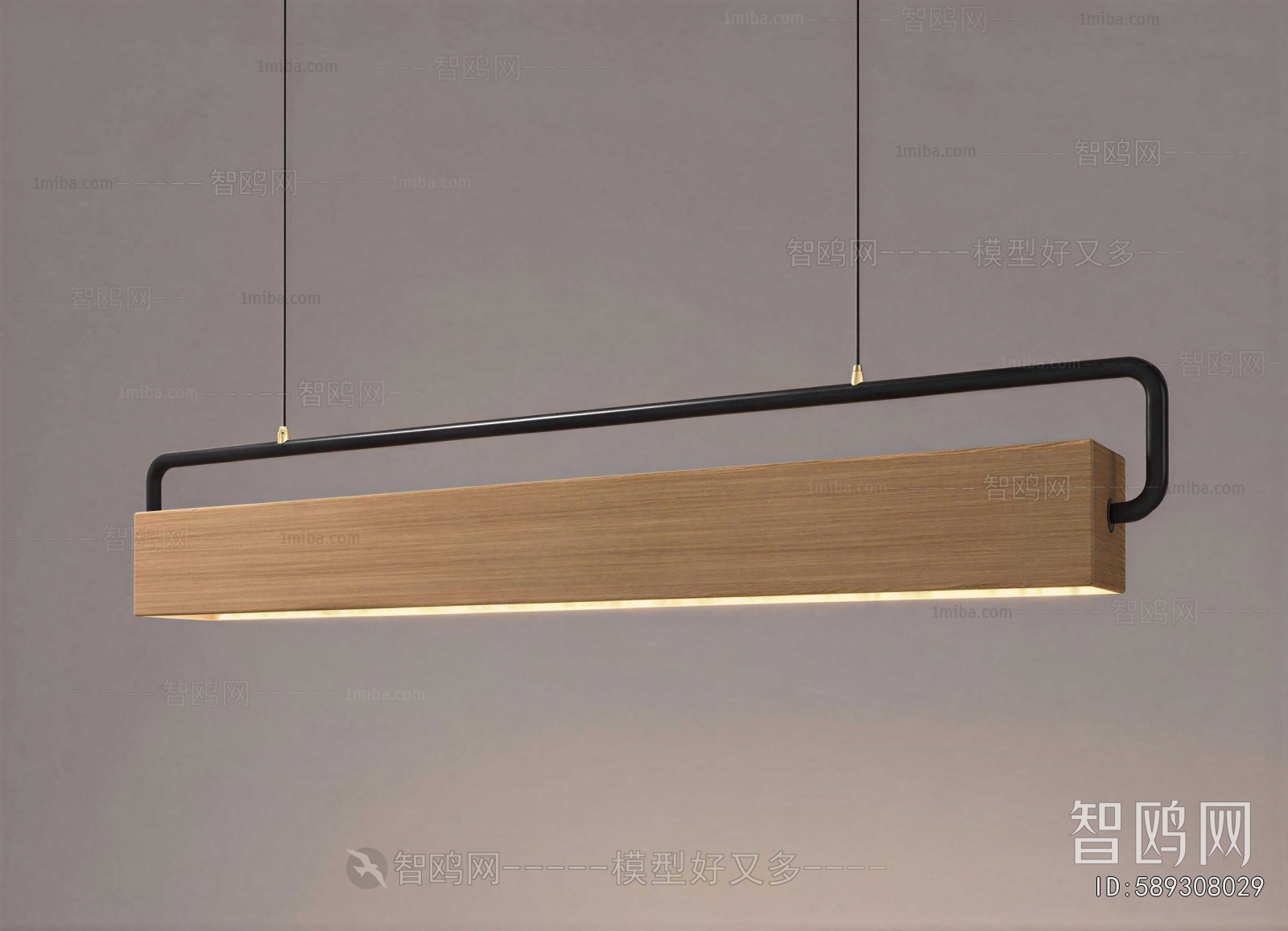 Modern Long Chandelier