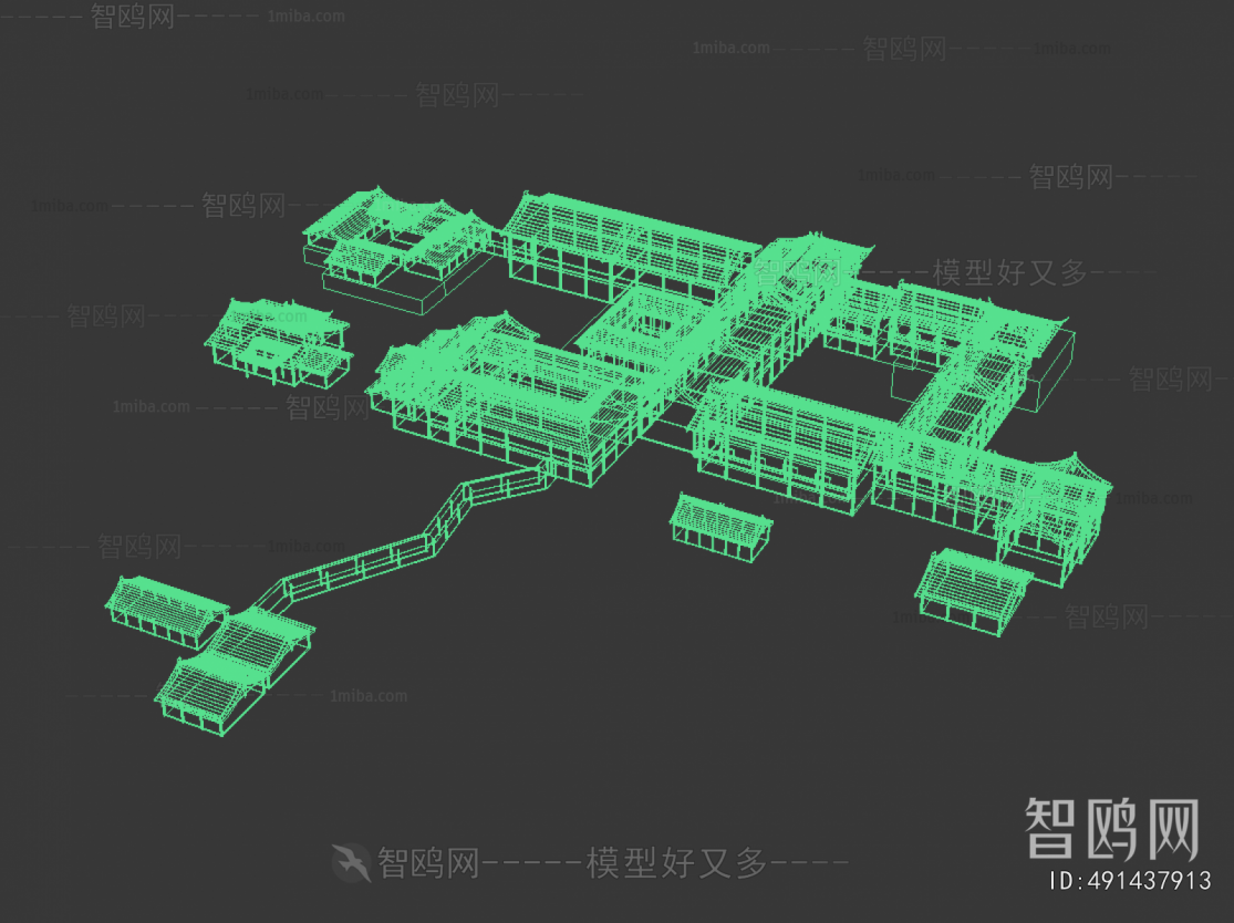 Chinese Style Residential Building