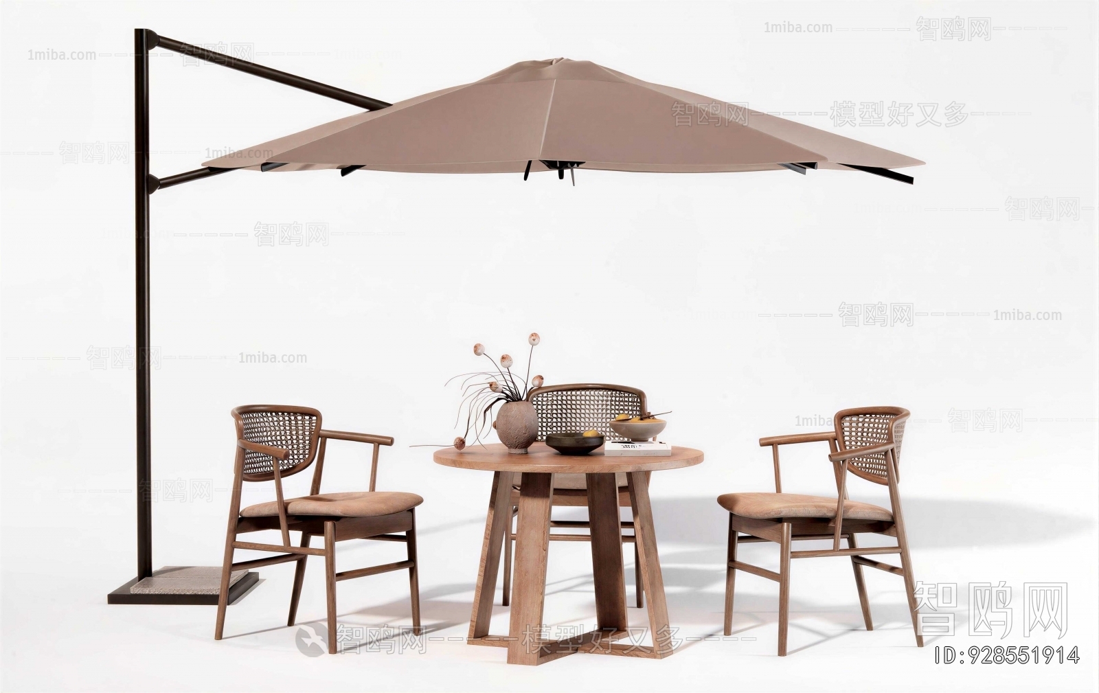 Wabi-sabi Style Outdoor Tables And Chairs