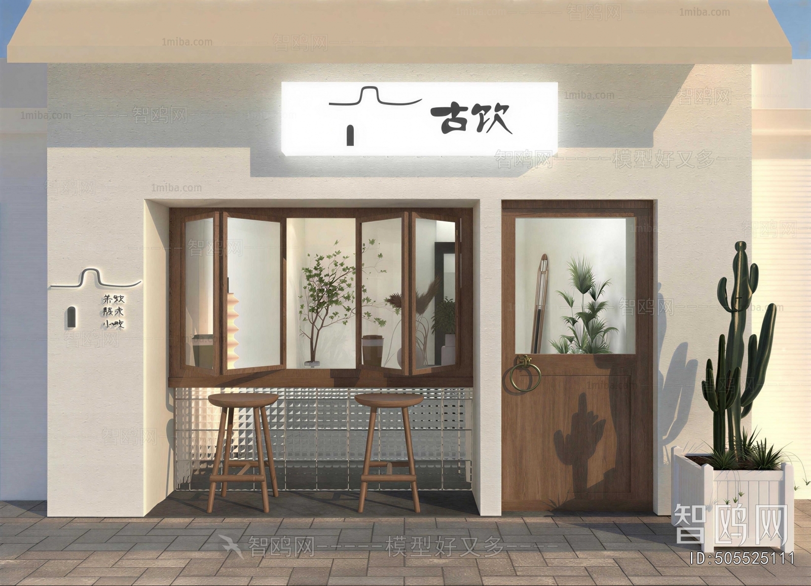 Japanese Style Facade Element
