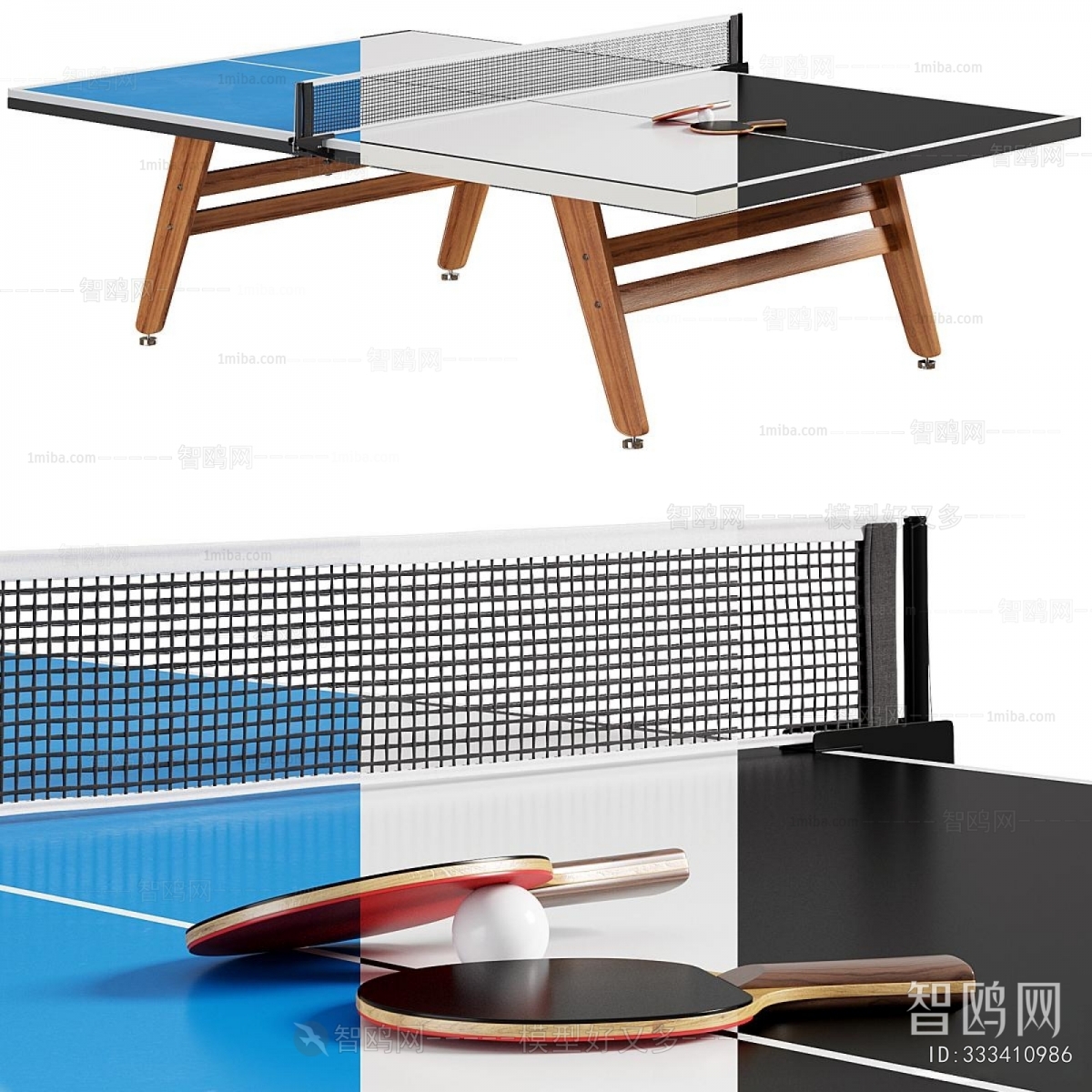 Modern Table-tennis Table