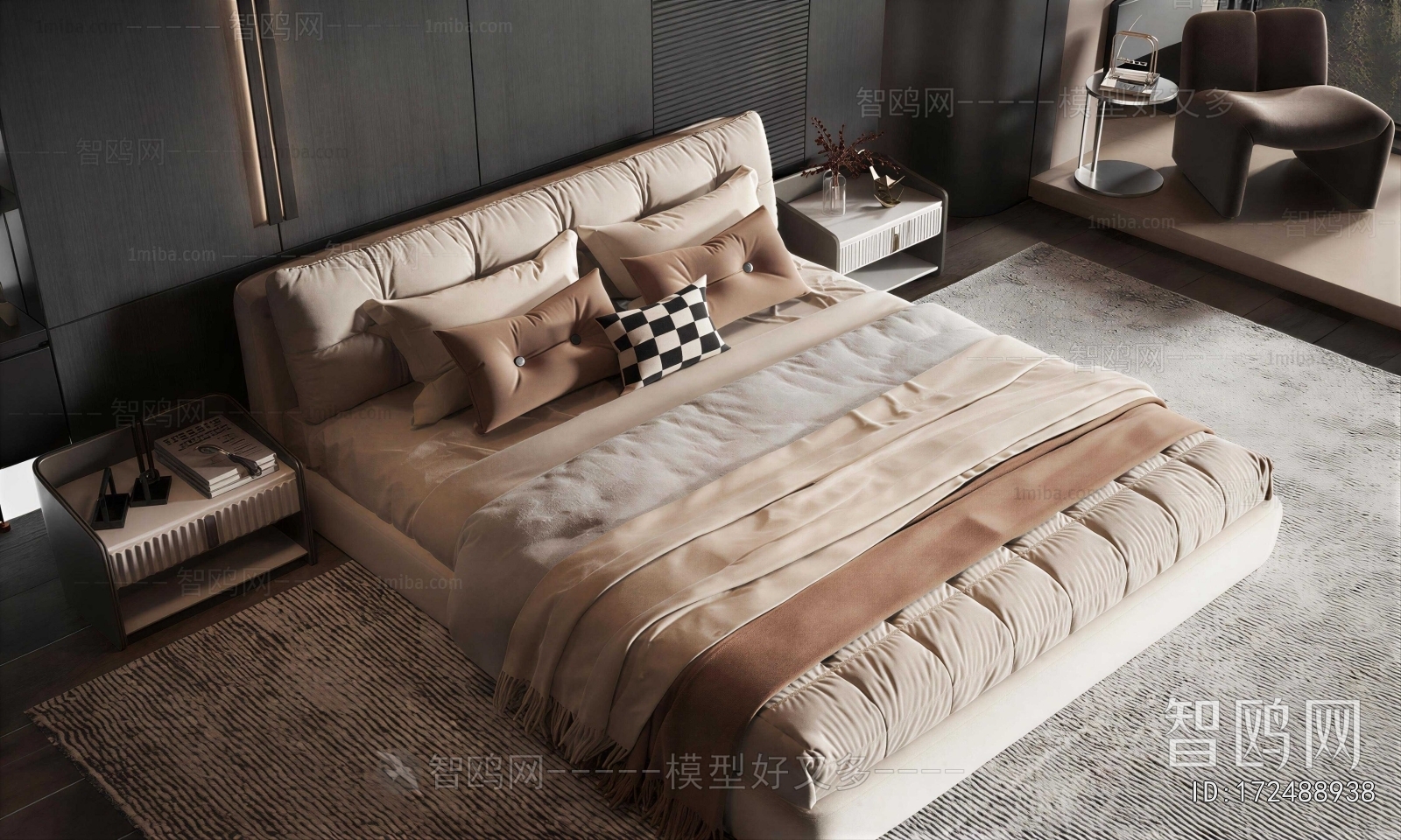 Modern Double Bed