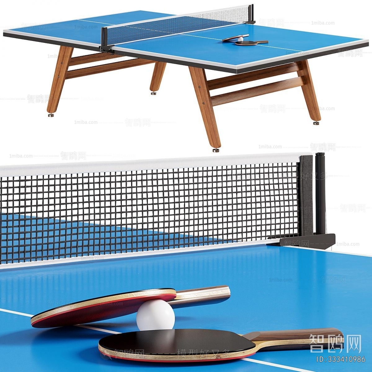 Modern Table-tennis Table