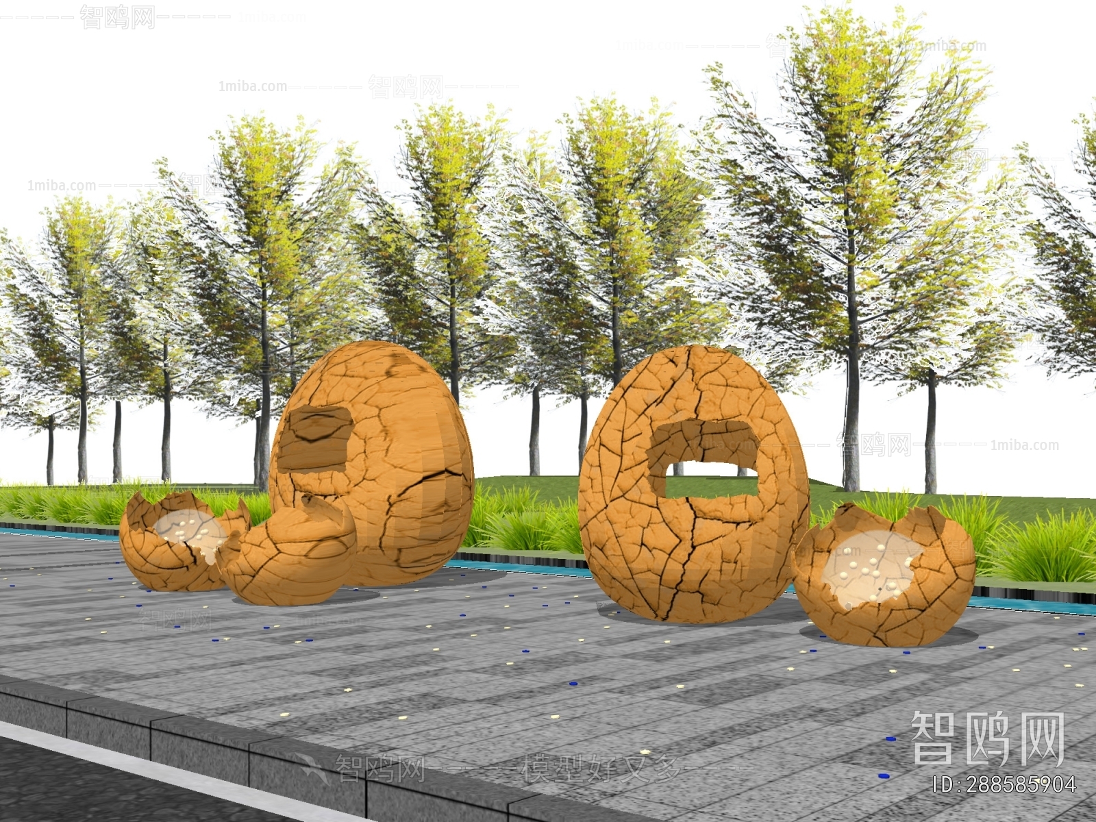 Modern Sculpture Sketch