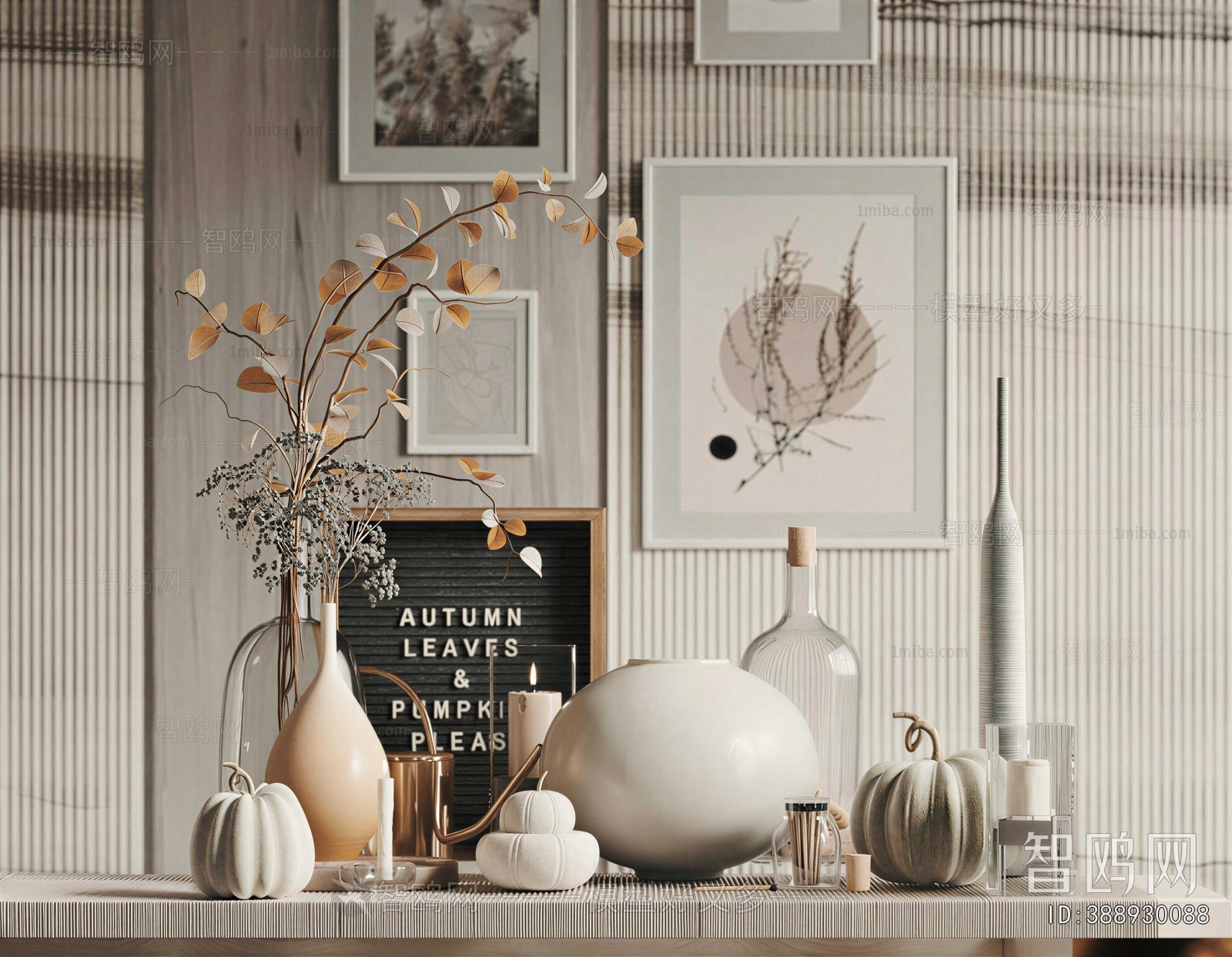 Wabi-sabi Style Decorative Set