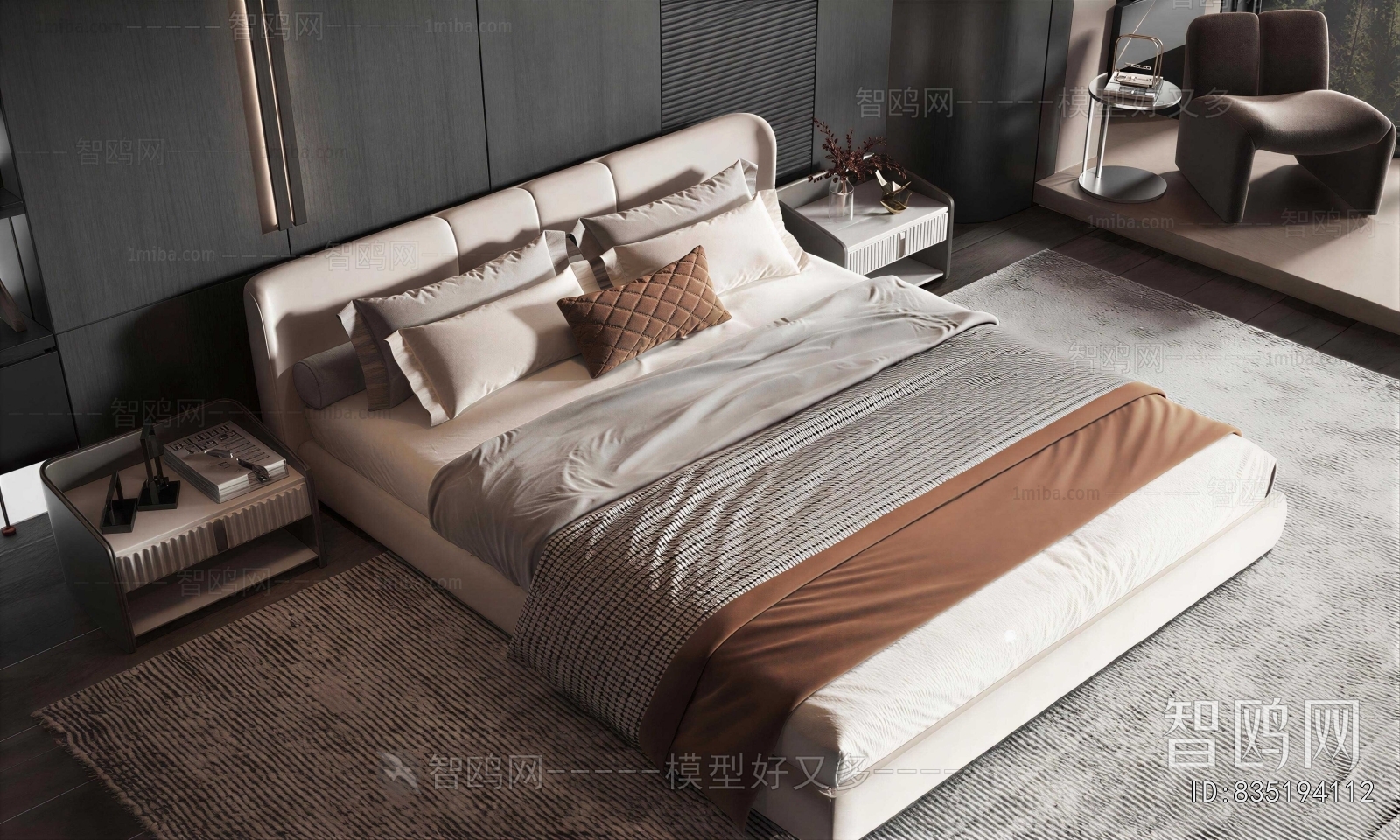Modern Double Bed