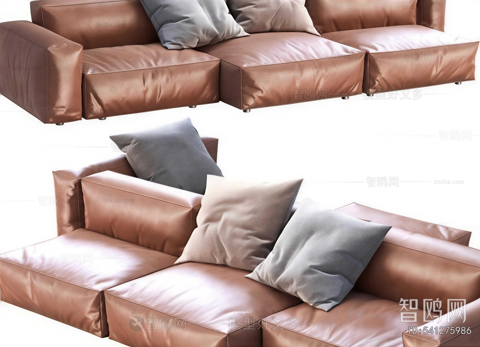Modern Three-seat Sofa