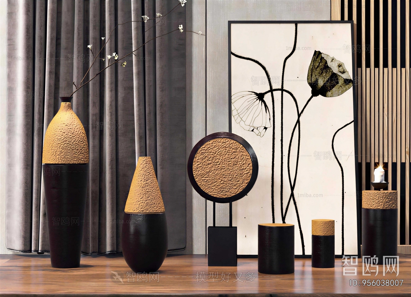 New Chinese Style Decorative Set
