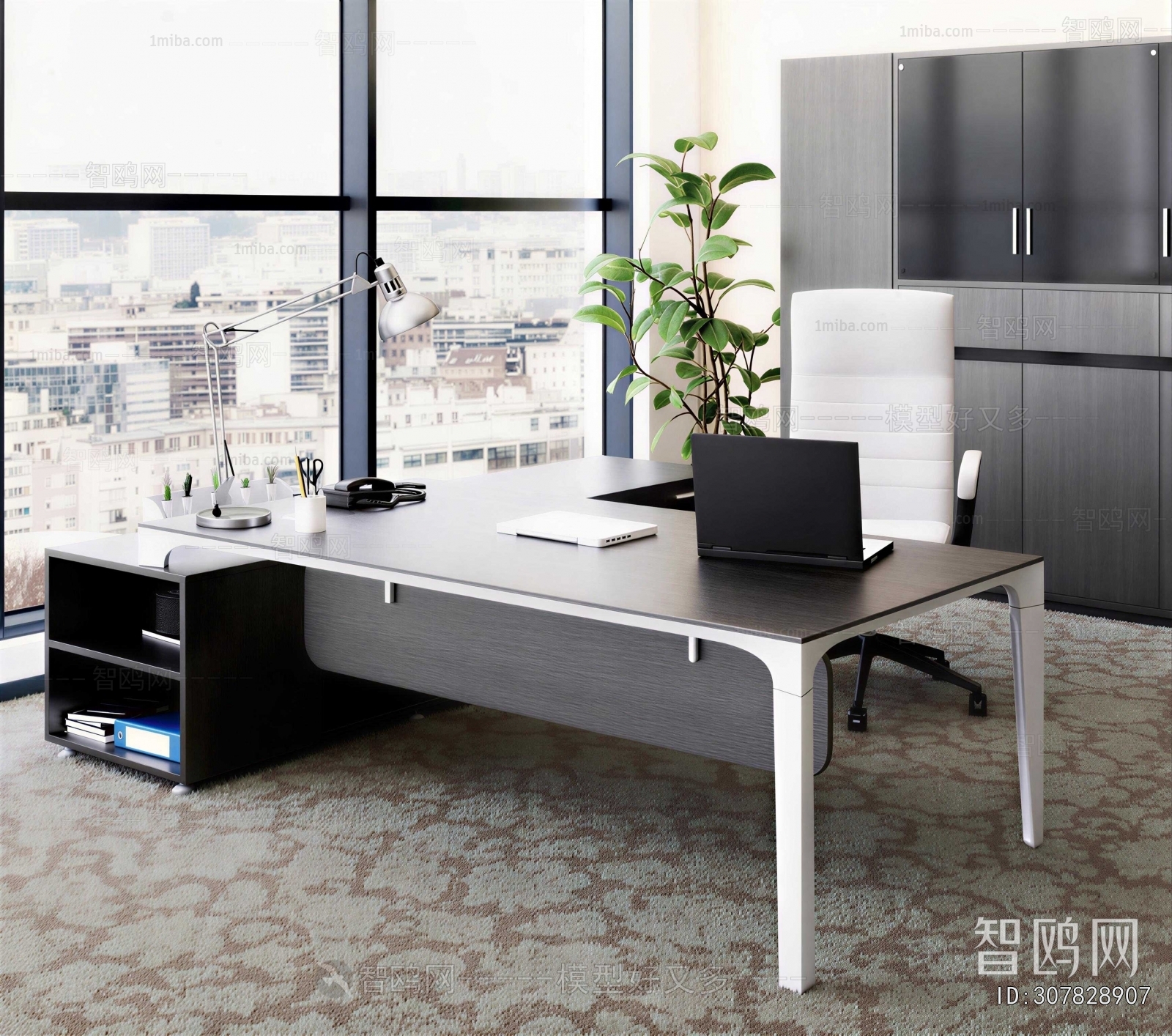 Modern Office Desk And Chair