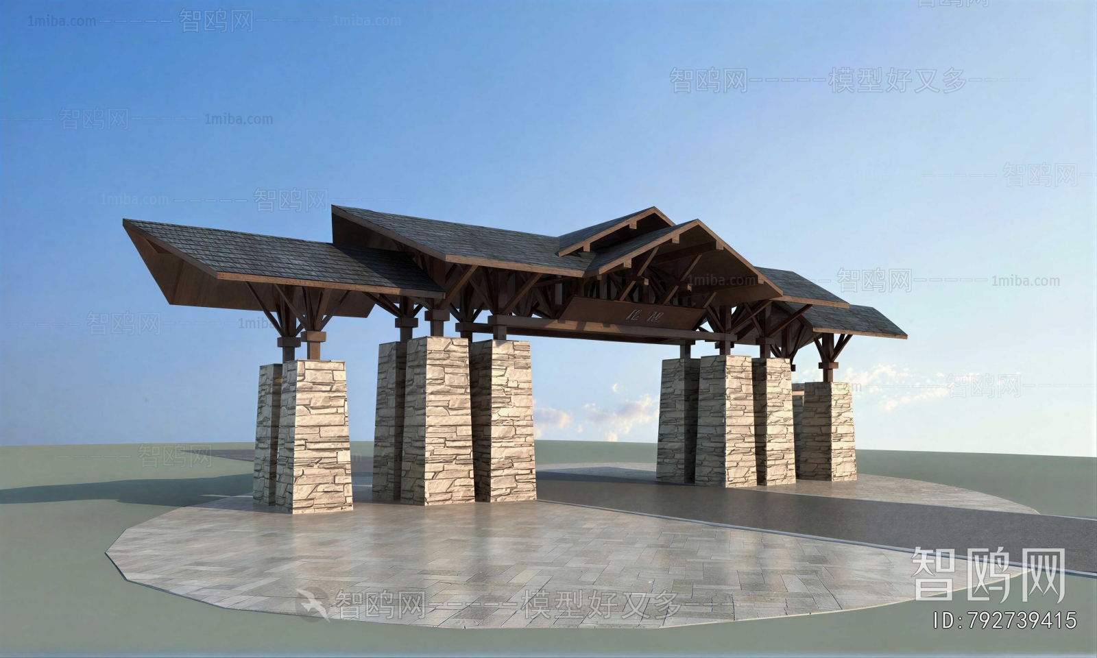 New Chinese Style Facade Element