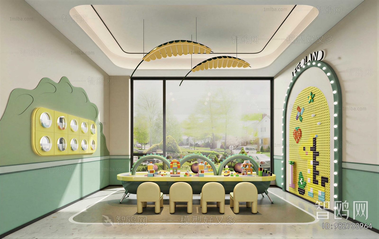 Modern Children's Playroom