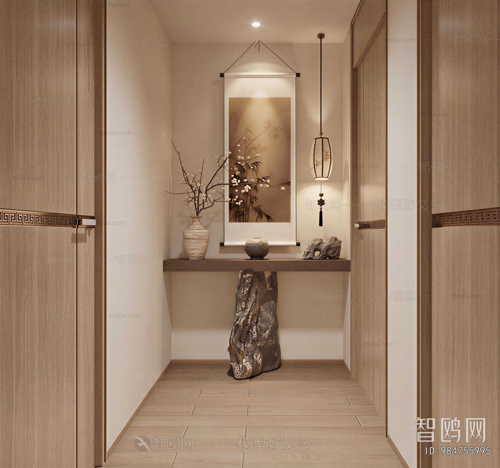 New Chinese Style Hallway