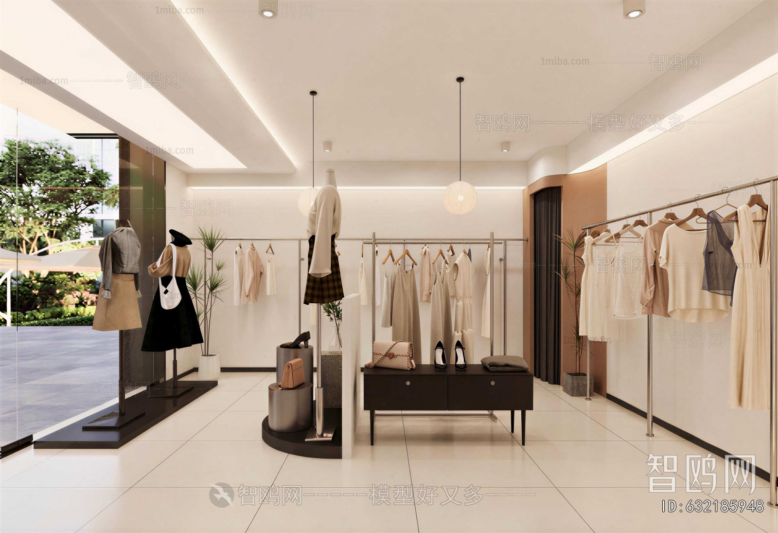 Modern Clothing Store