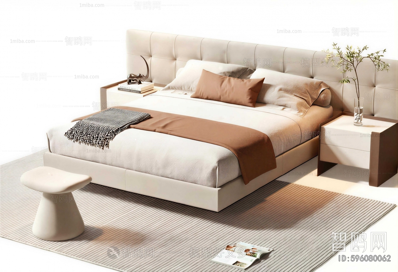 Modern Double Bed