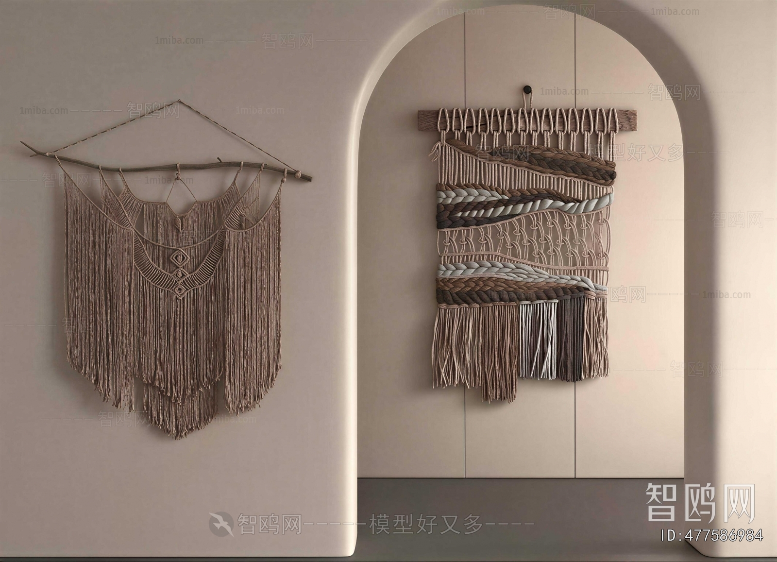 Wabi-sabi Style Wall Decoration