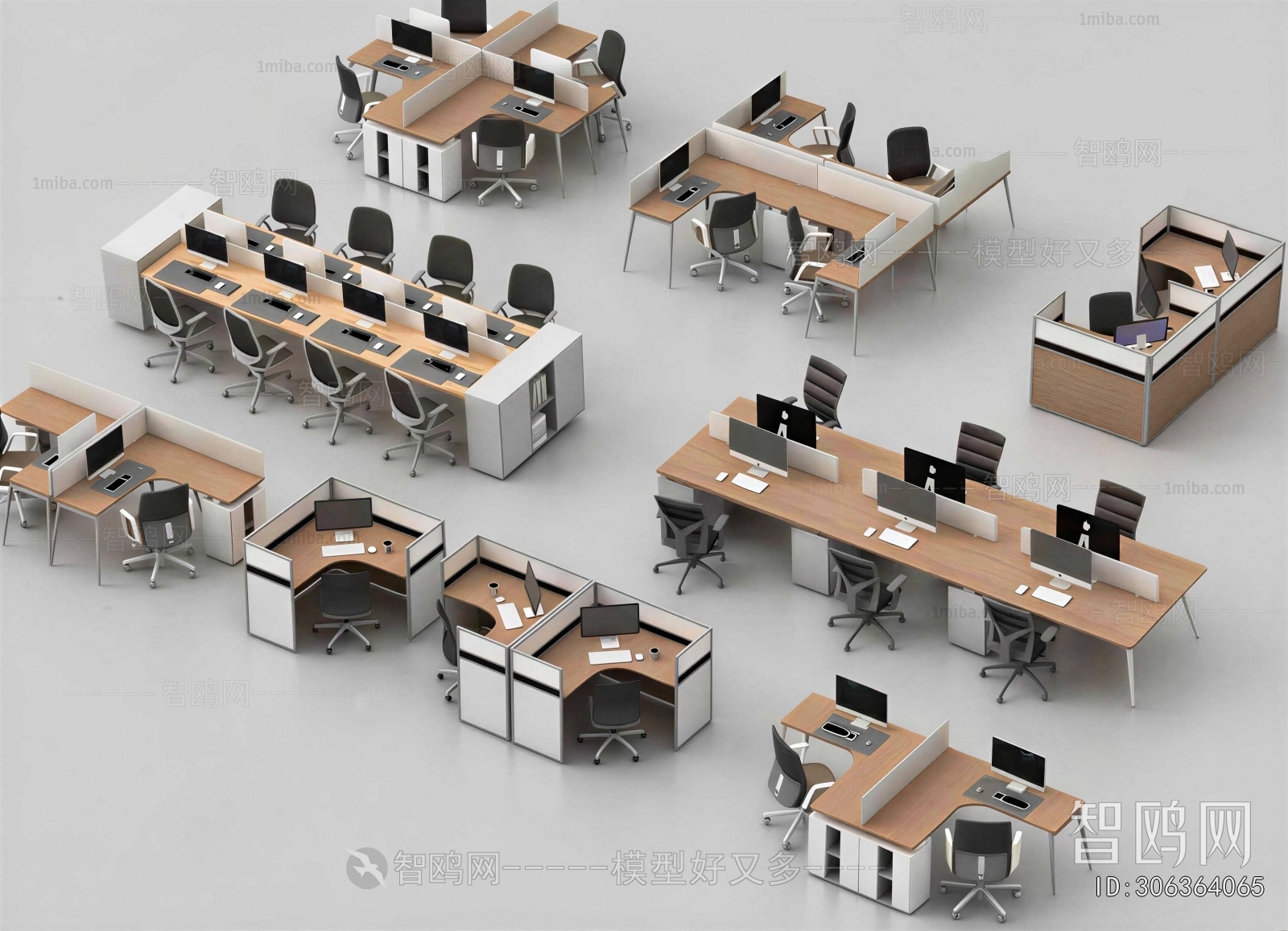 Modern Office Desk And Chair