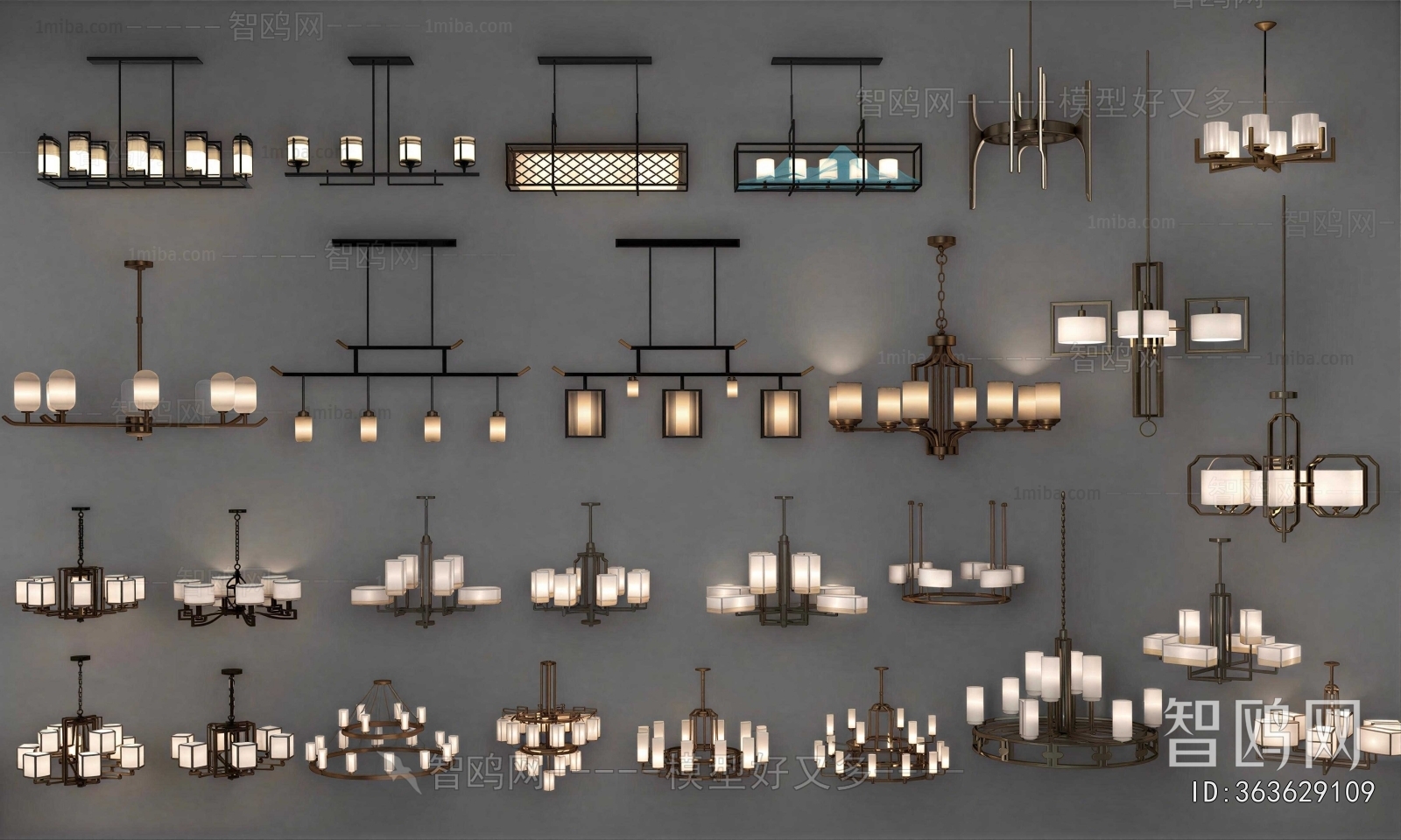 New Chinese Style Droplight