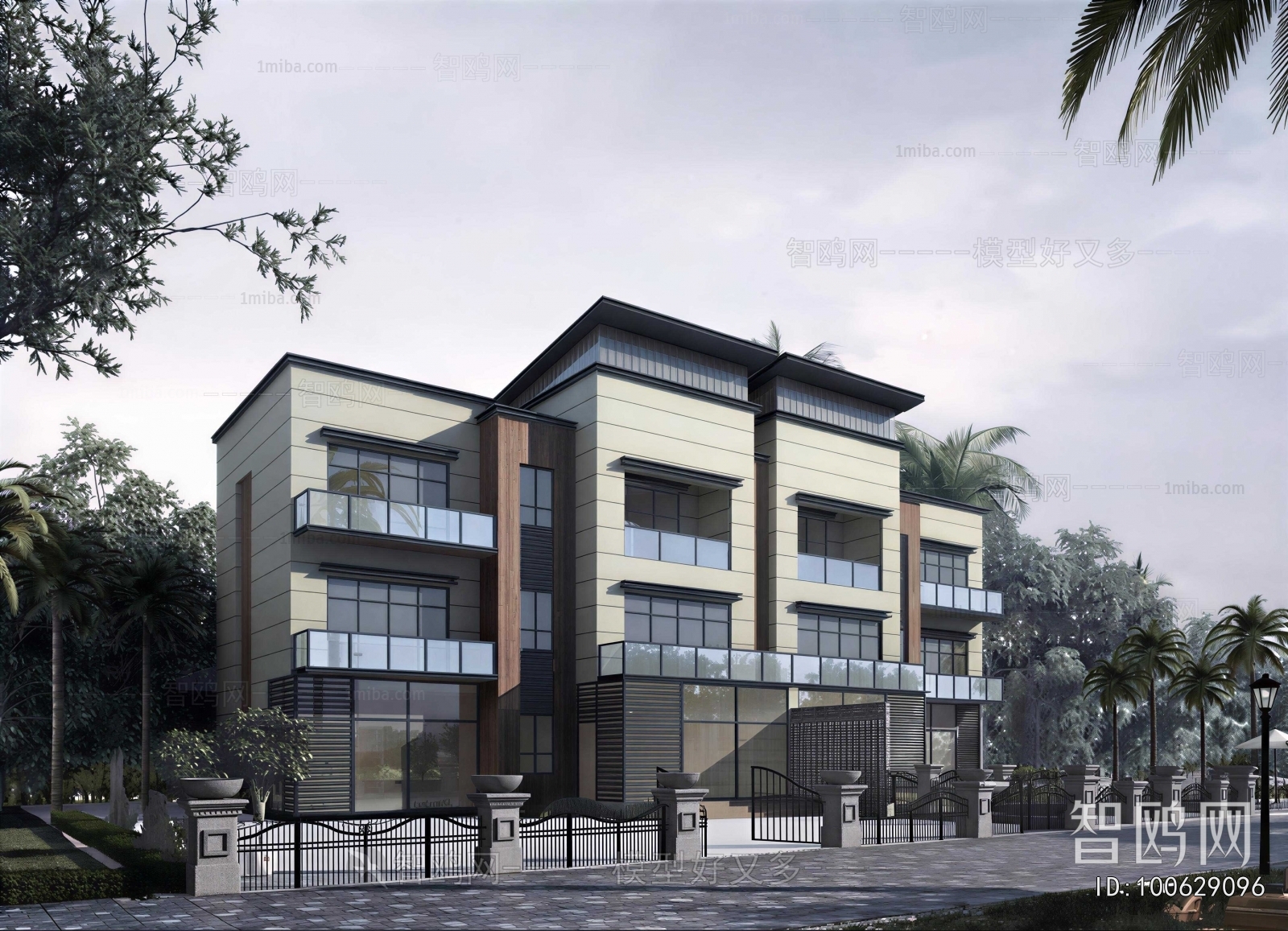 Modern Double Townhouse