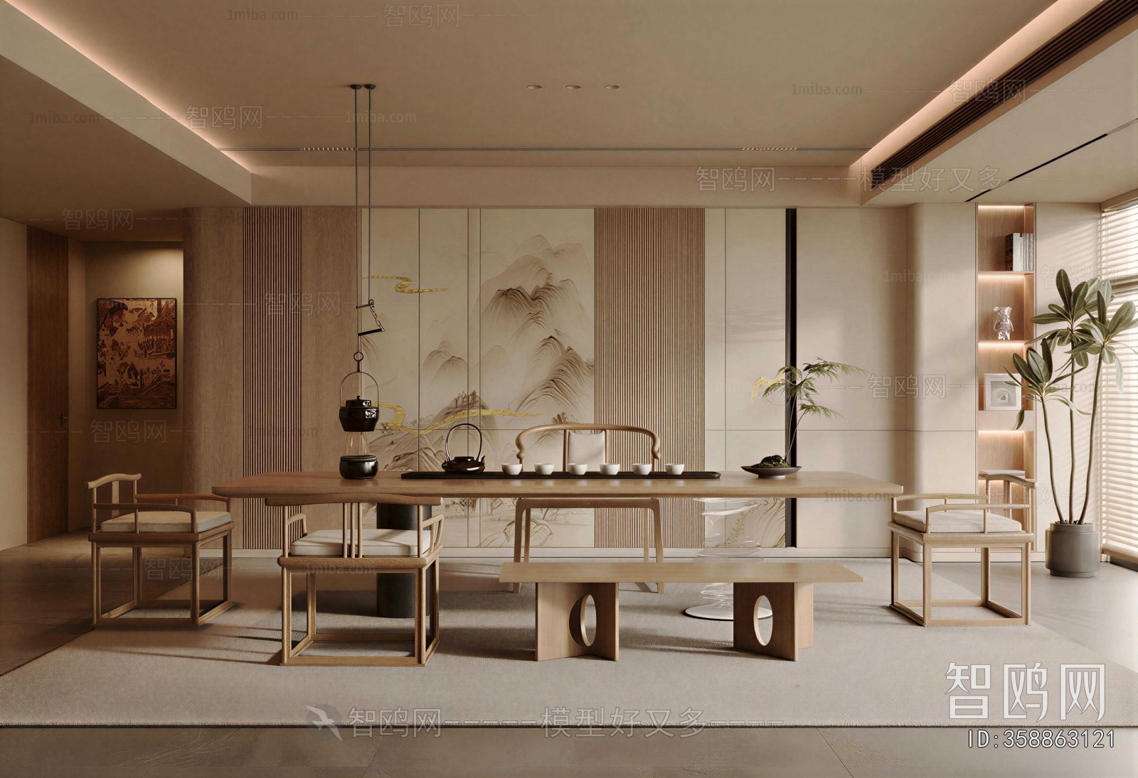 New Chinese Style Tea House