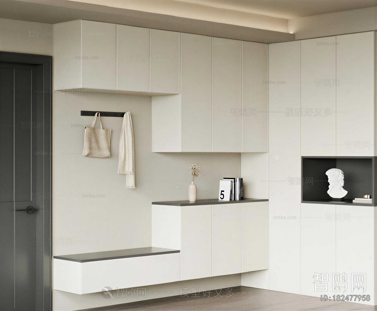 Modern Shoe Cabinet