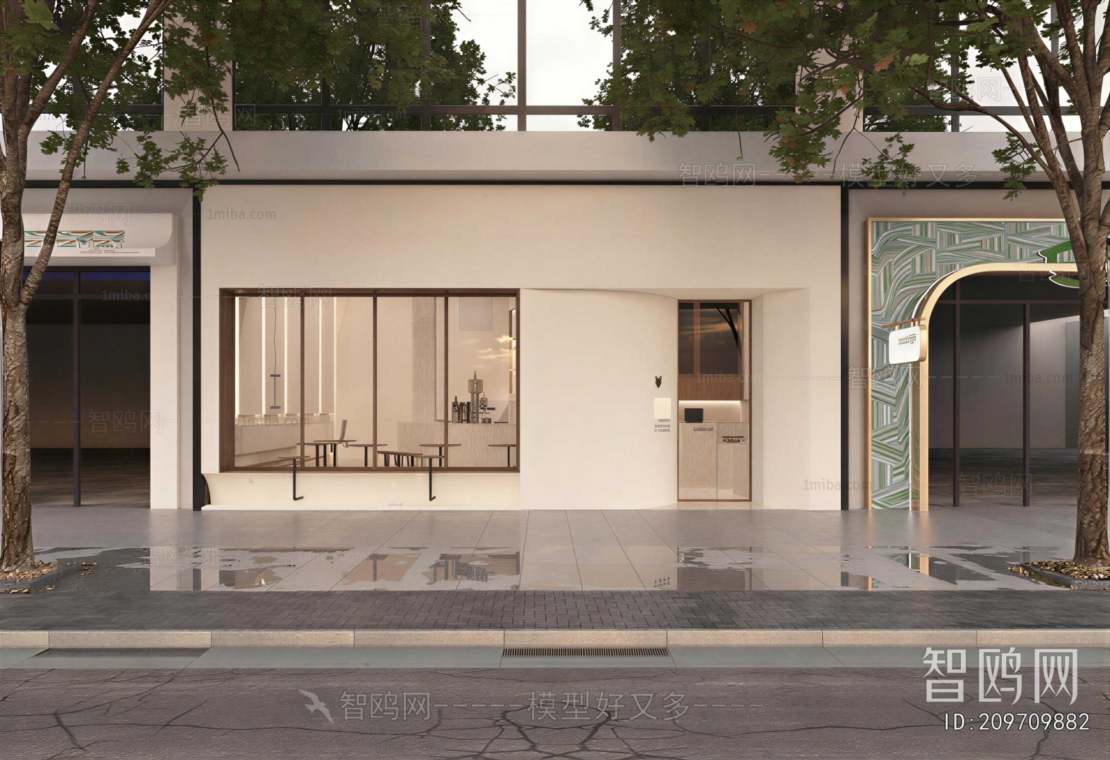 Modern Facade Element