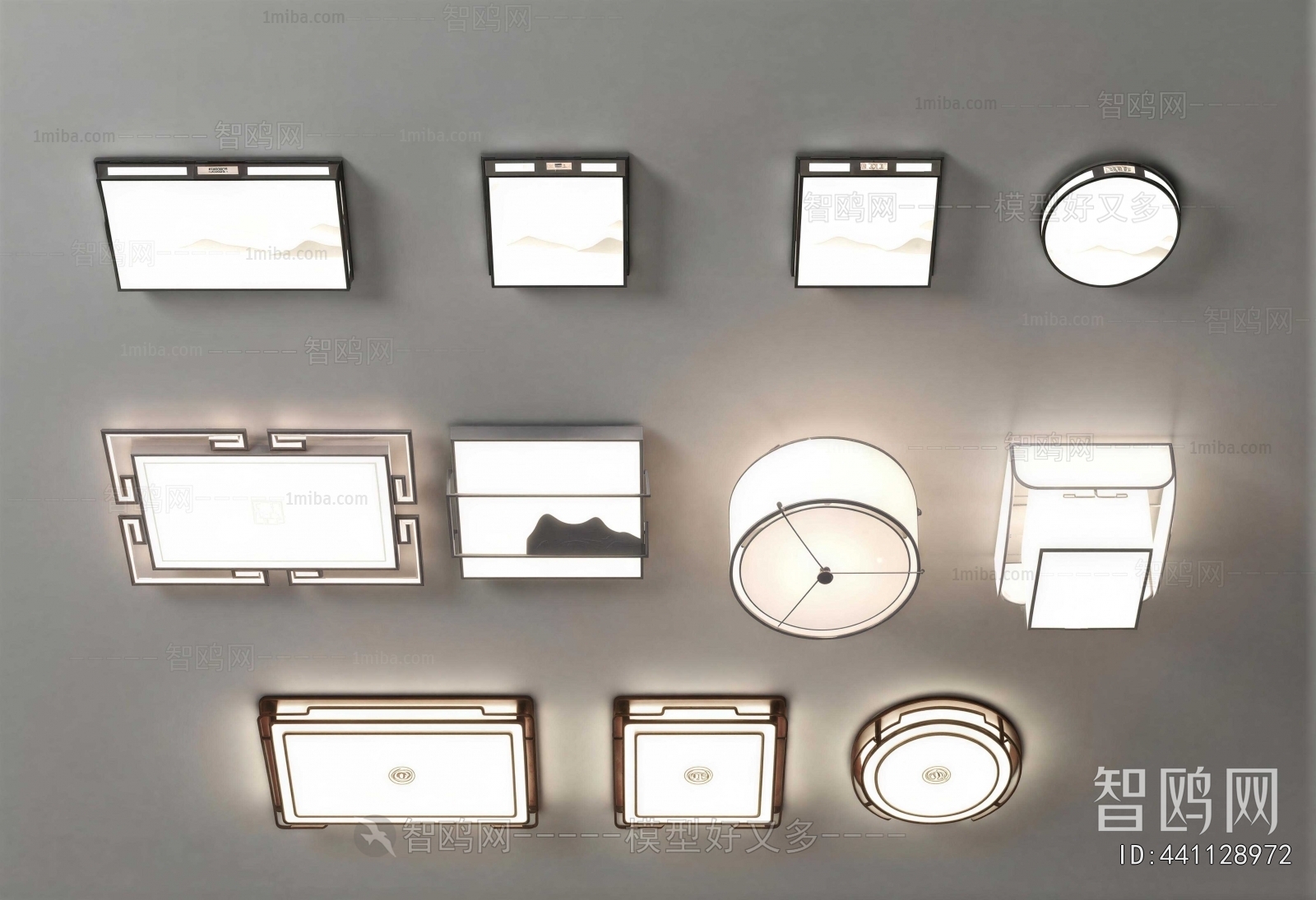 New Chinese Style Ceiling Ceiling Lamp