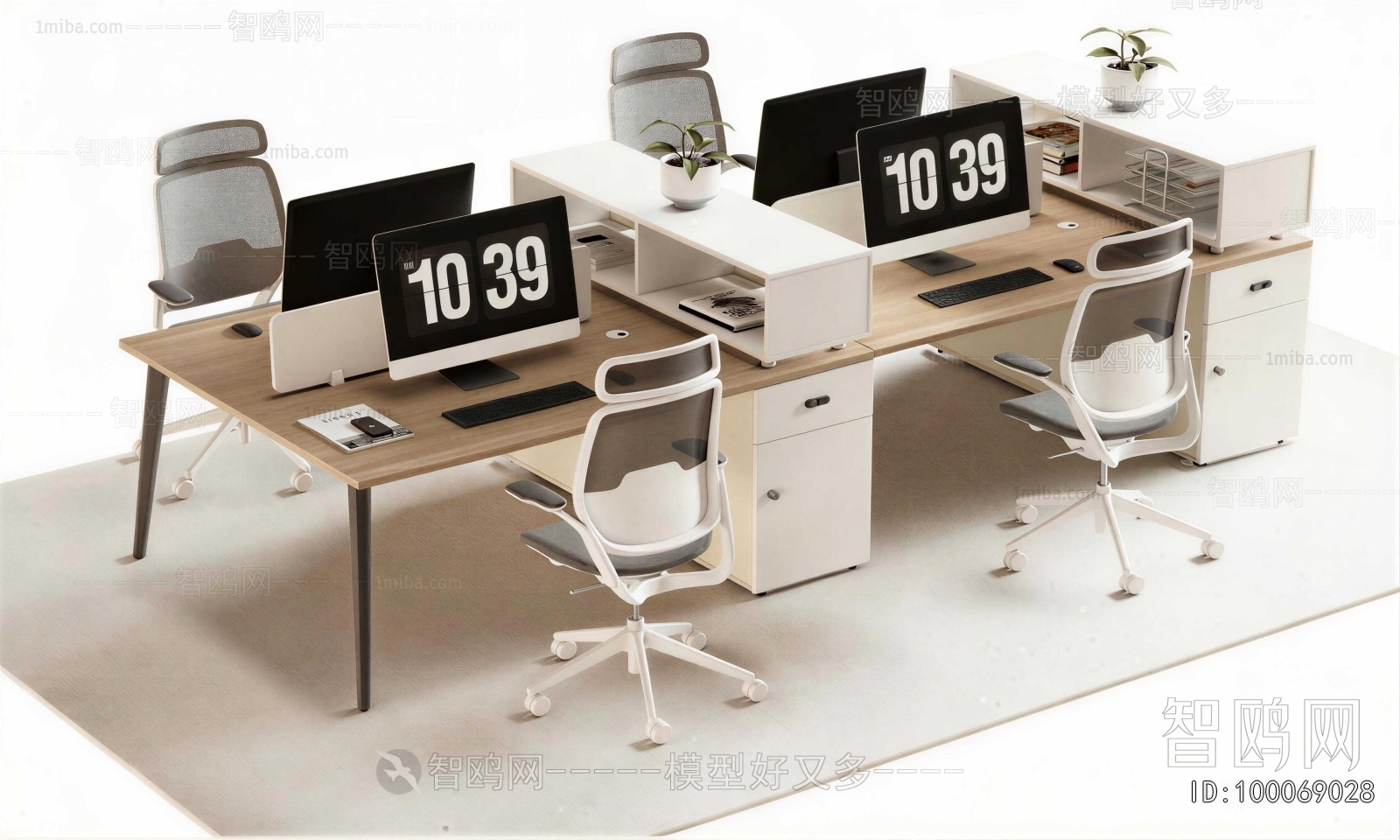 Modern Office Desk And Chair