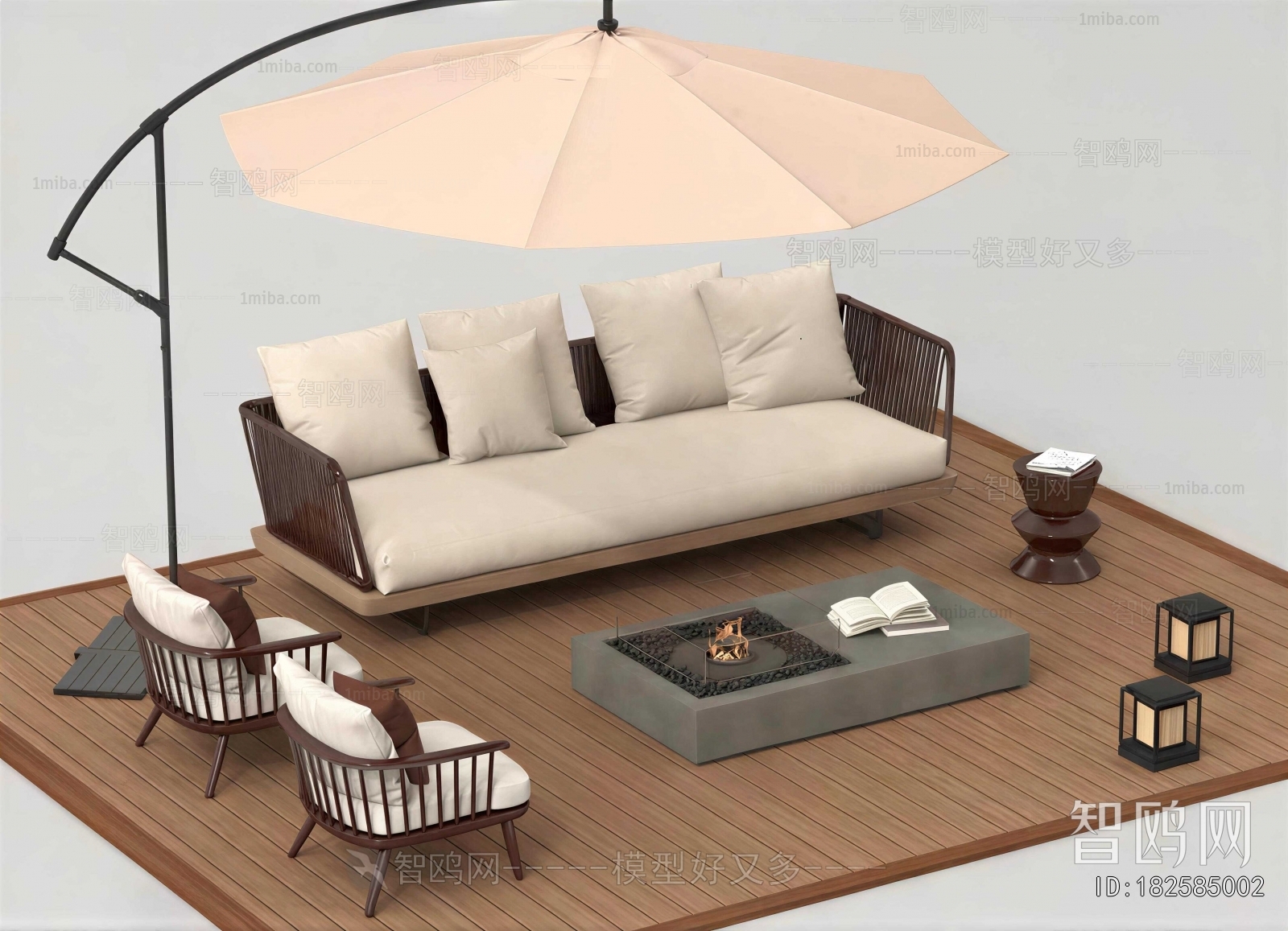Modern Outdoor Sofa