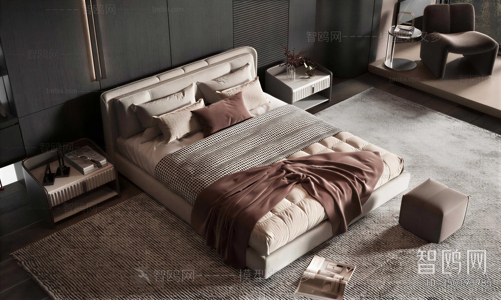 Modern Double Bed