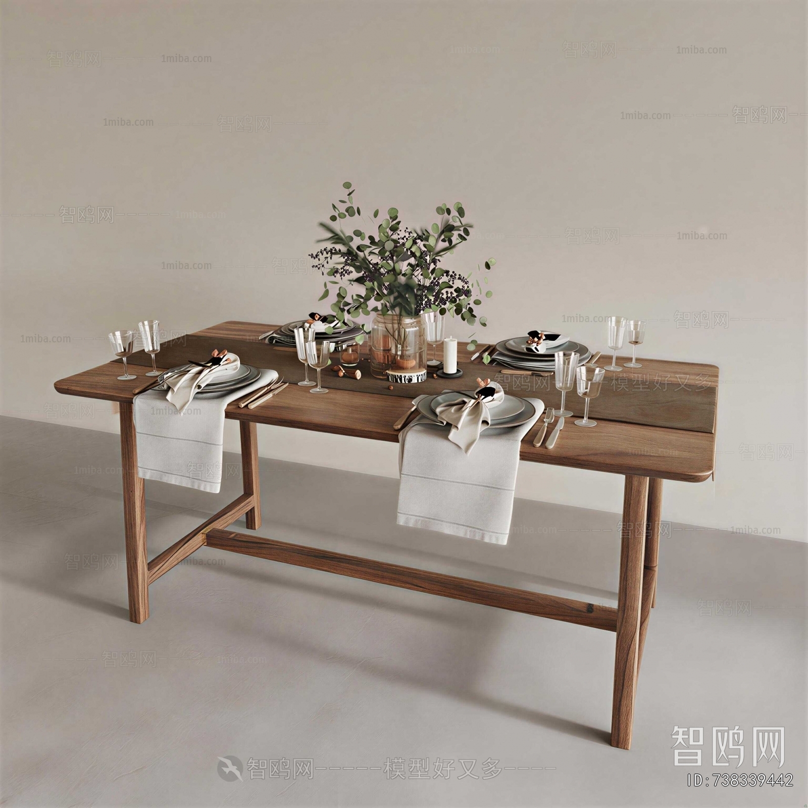Nordic Style Dining Table