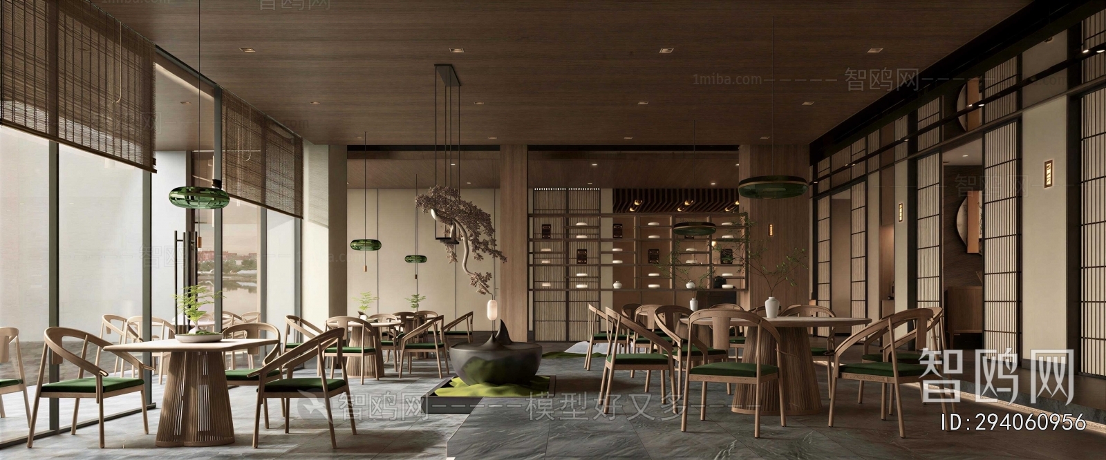 New Chinese Style Teahouse Tea House