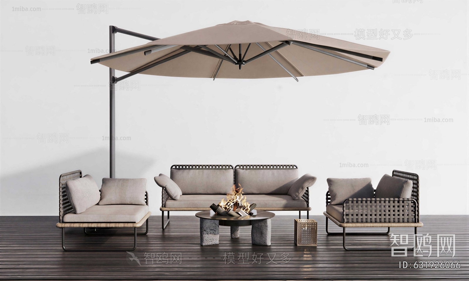 Modern Outdoor Sofa