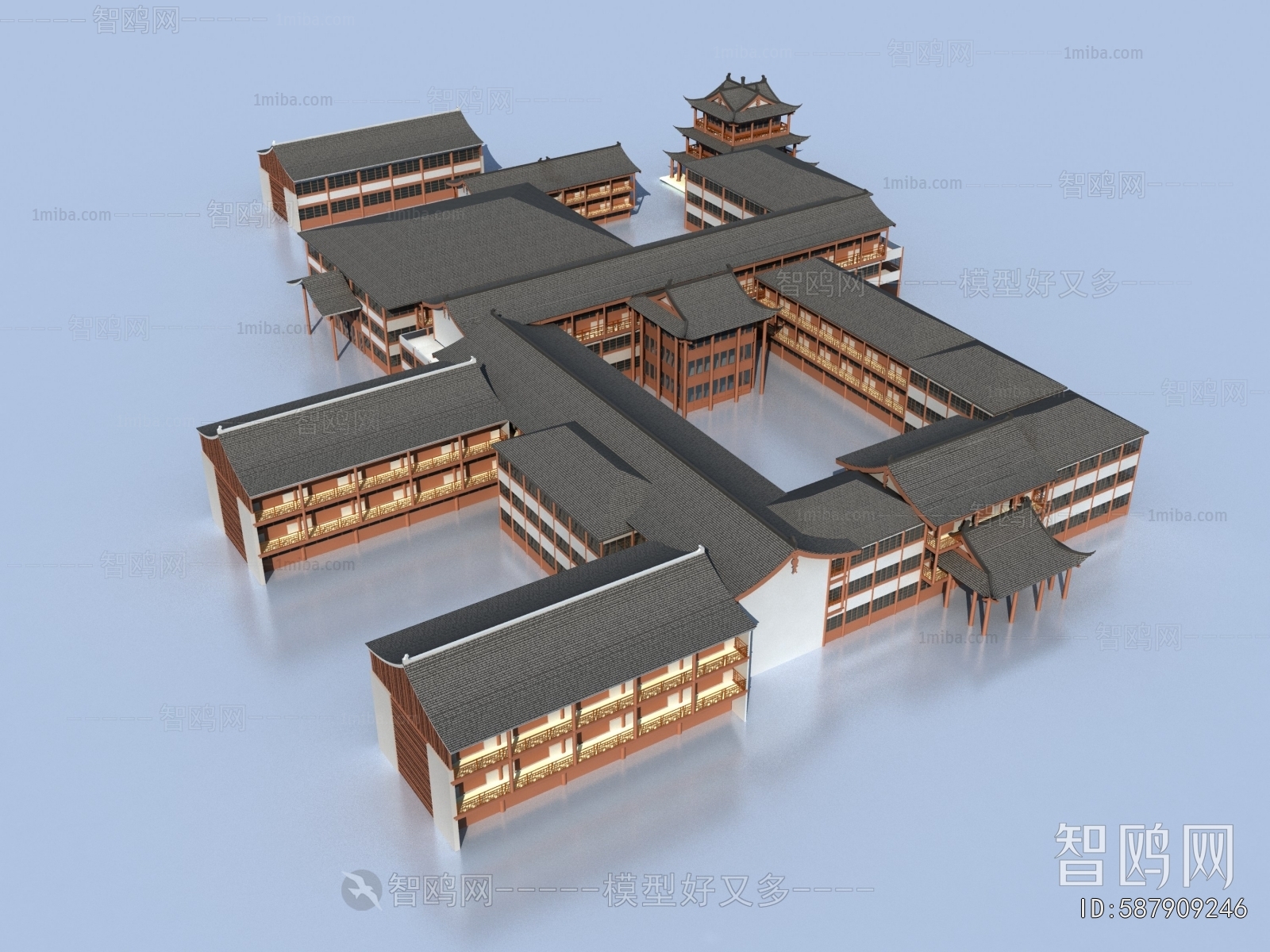 New Chinese Style Residential Building